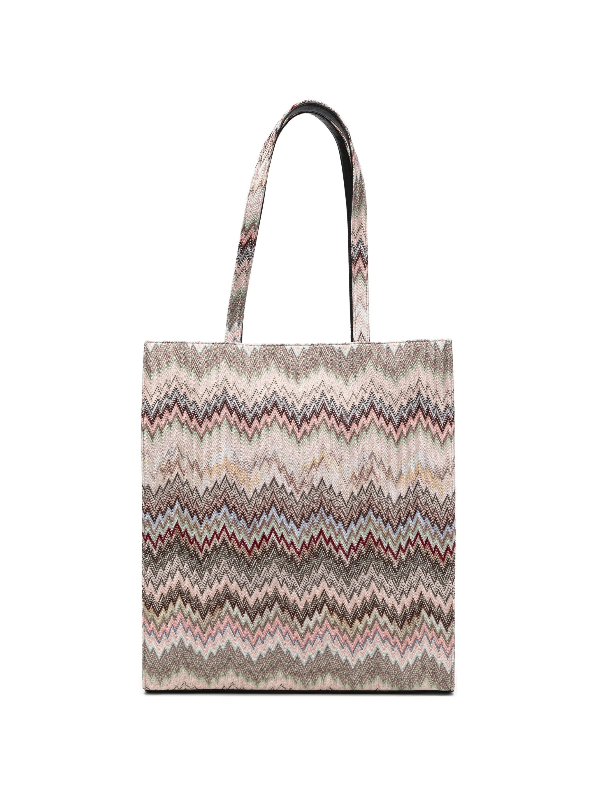 zigzag shoulder bag