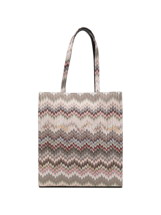 zigzag shoulder bag