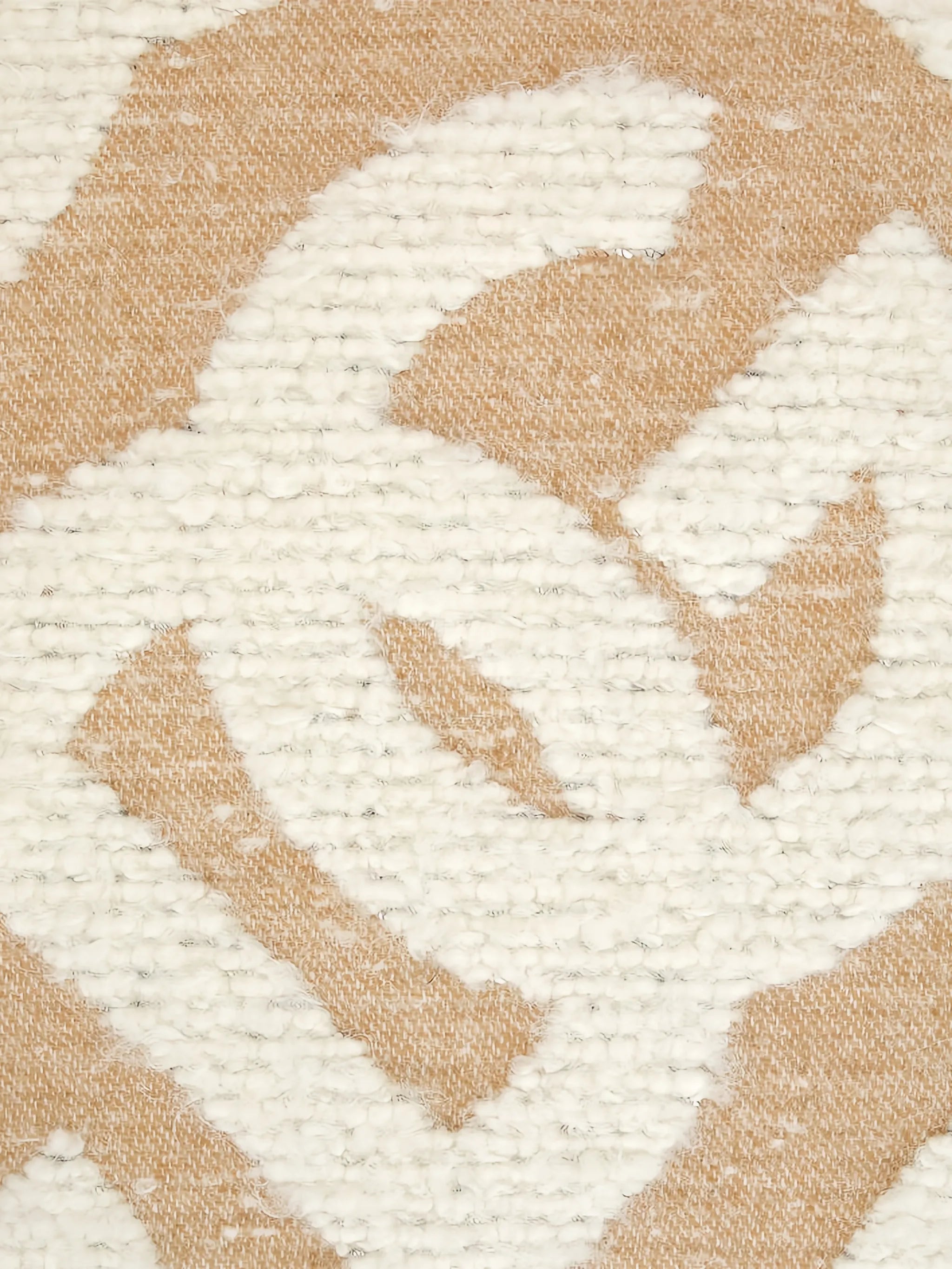 logo-patterned cushion