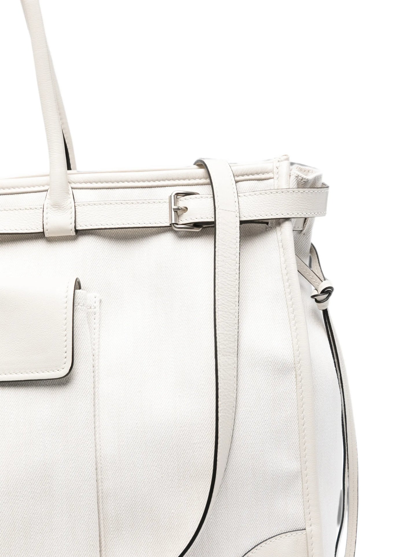 buckle-detail tote bag