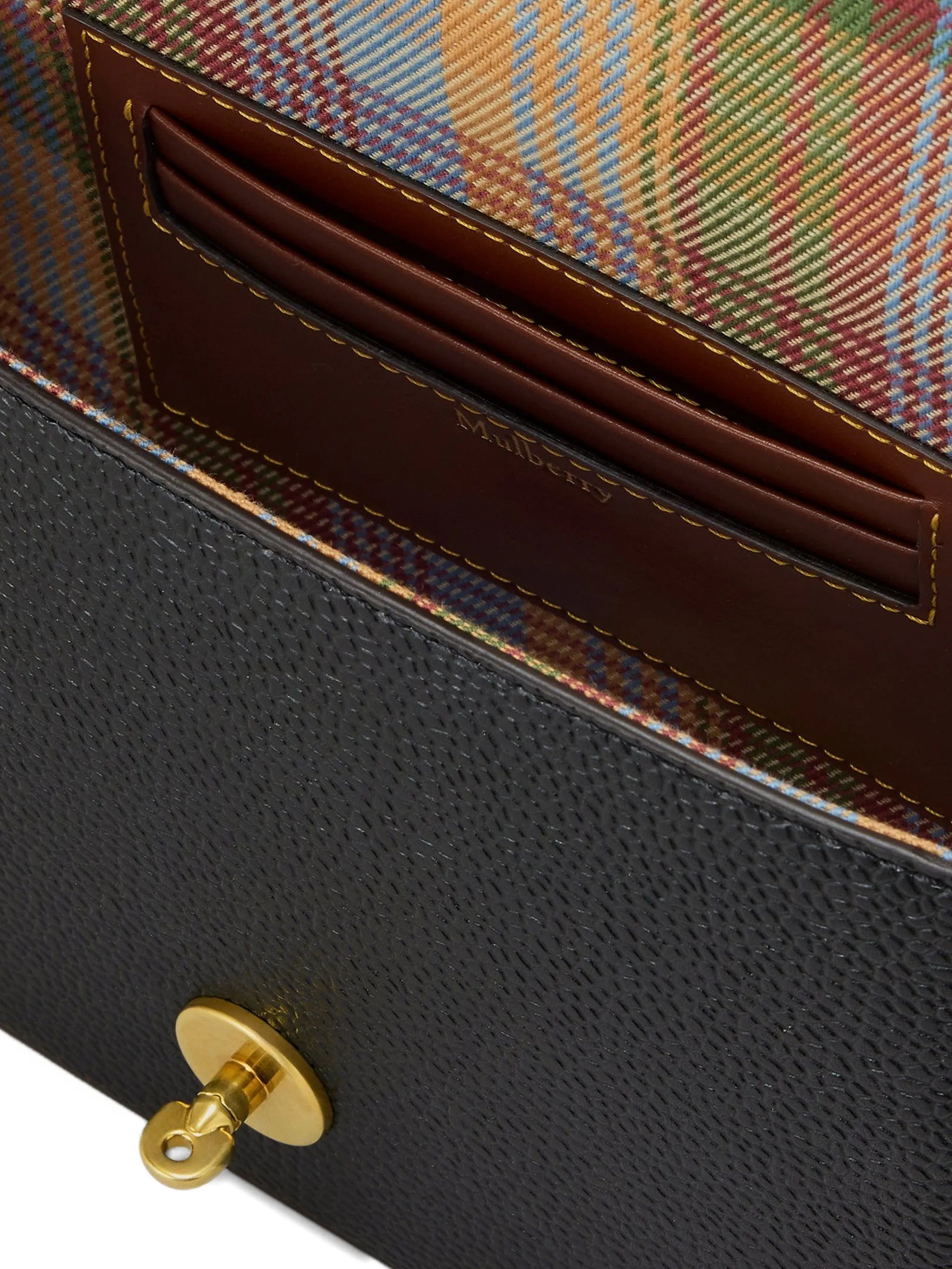 small Darley grained leather satchel bag