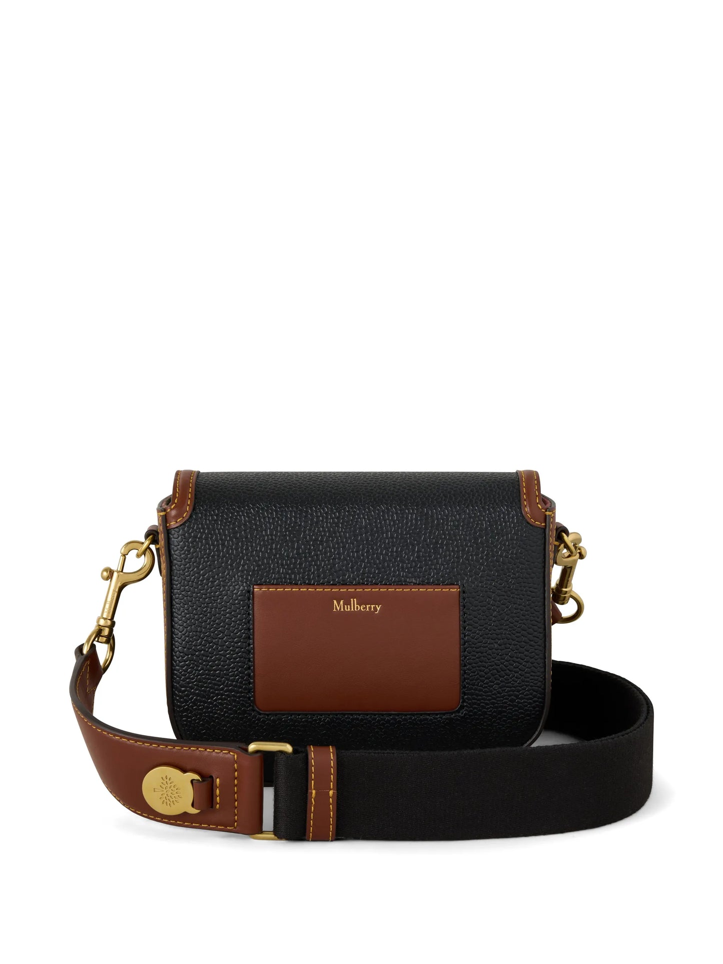 small Darley grained leather satchel bag
