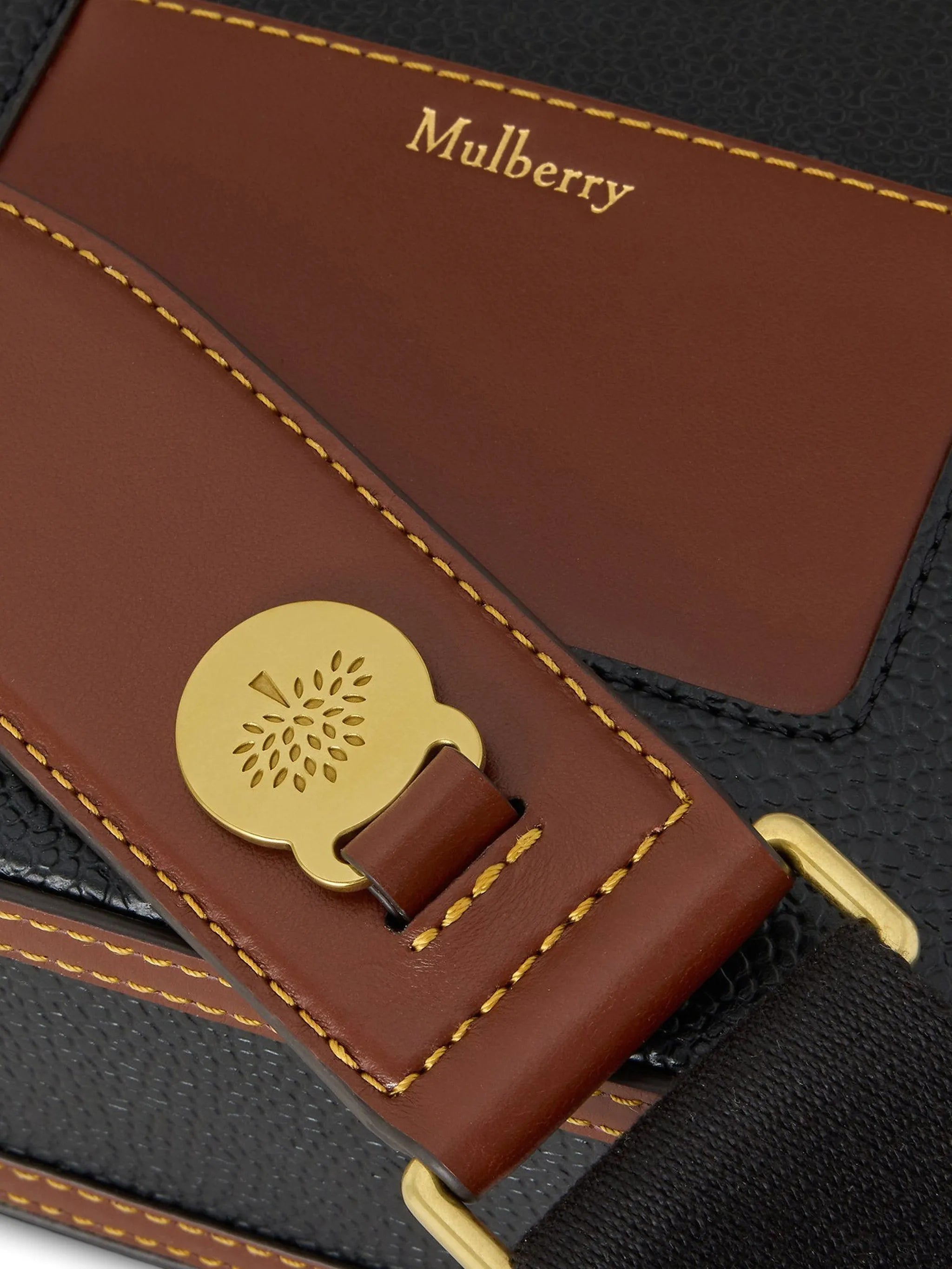 small Darley grained leather satchel bag