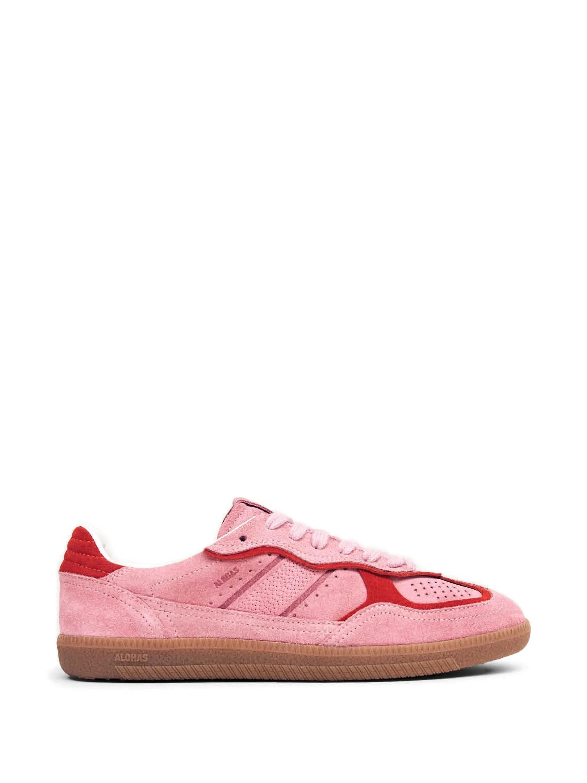 low-top contrast sneakers
