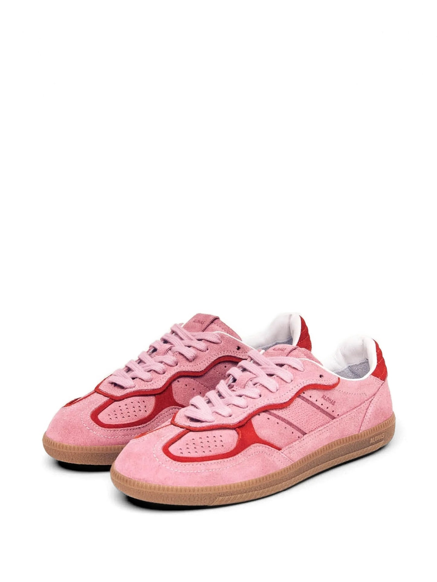 low-top contrast sneakers
