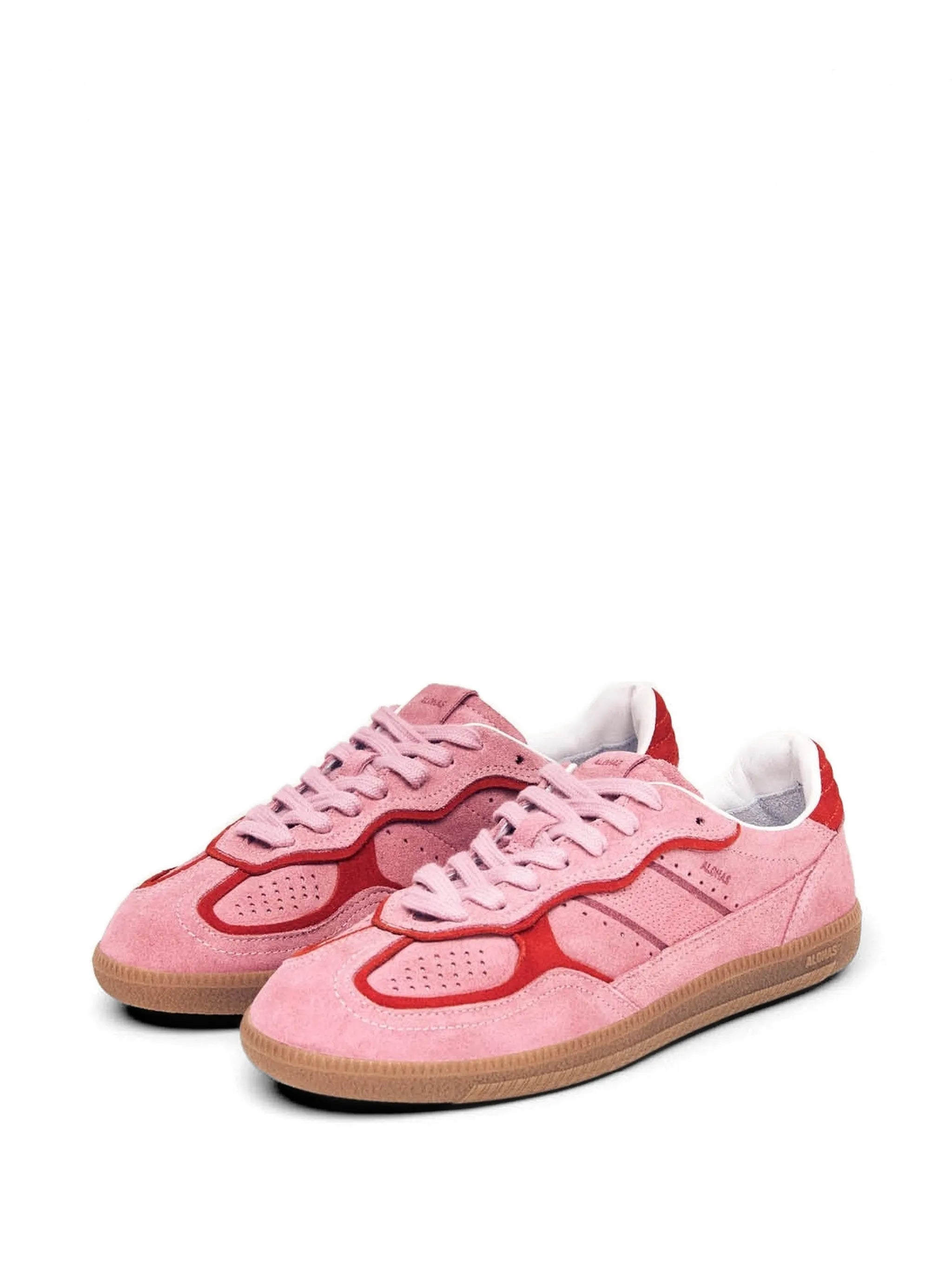 Tb.490 perforated-details panelled sneakers