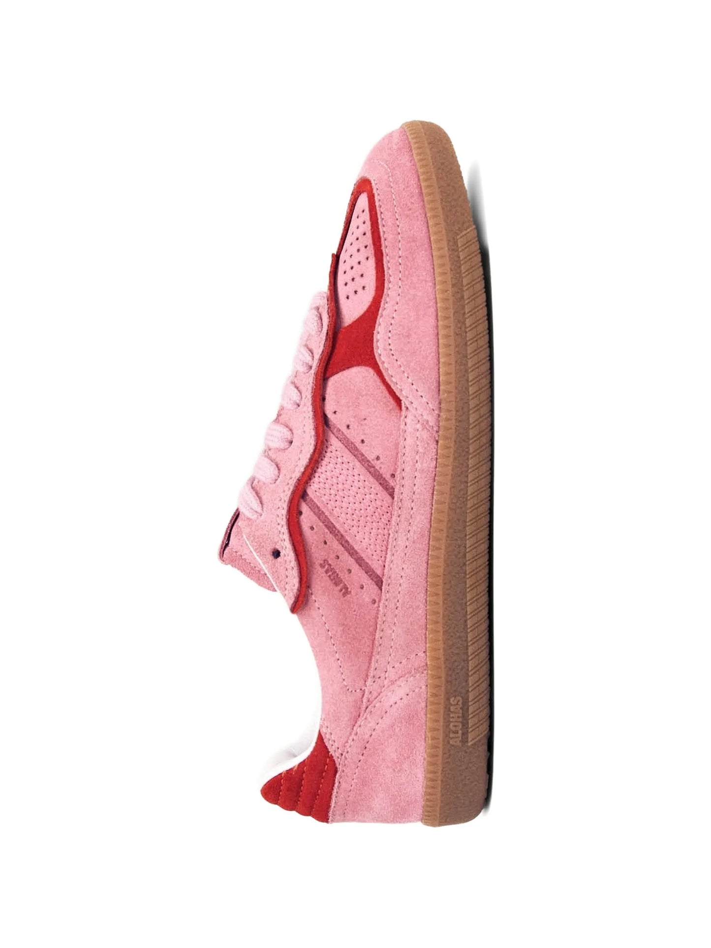 low-top contrast sneakers