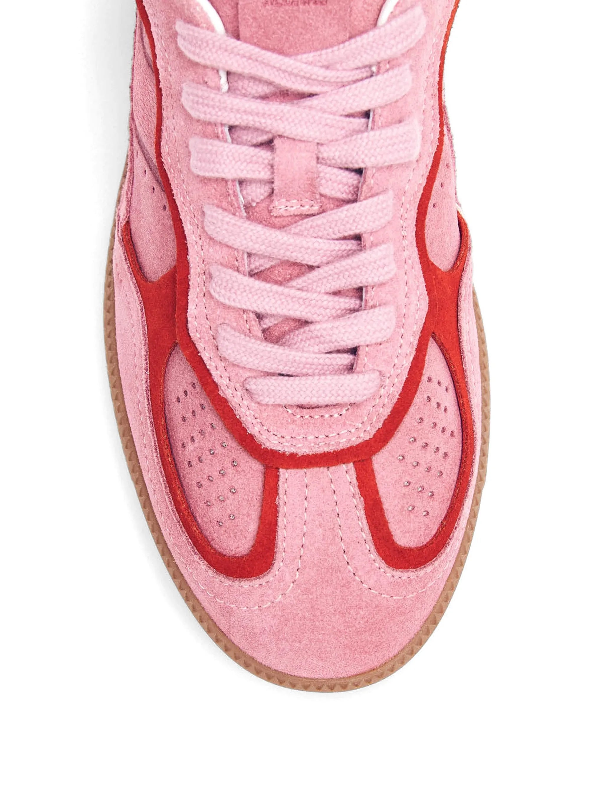 low-top contrast sneakers
