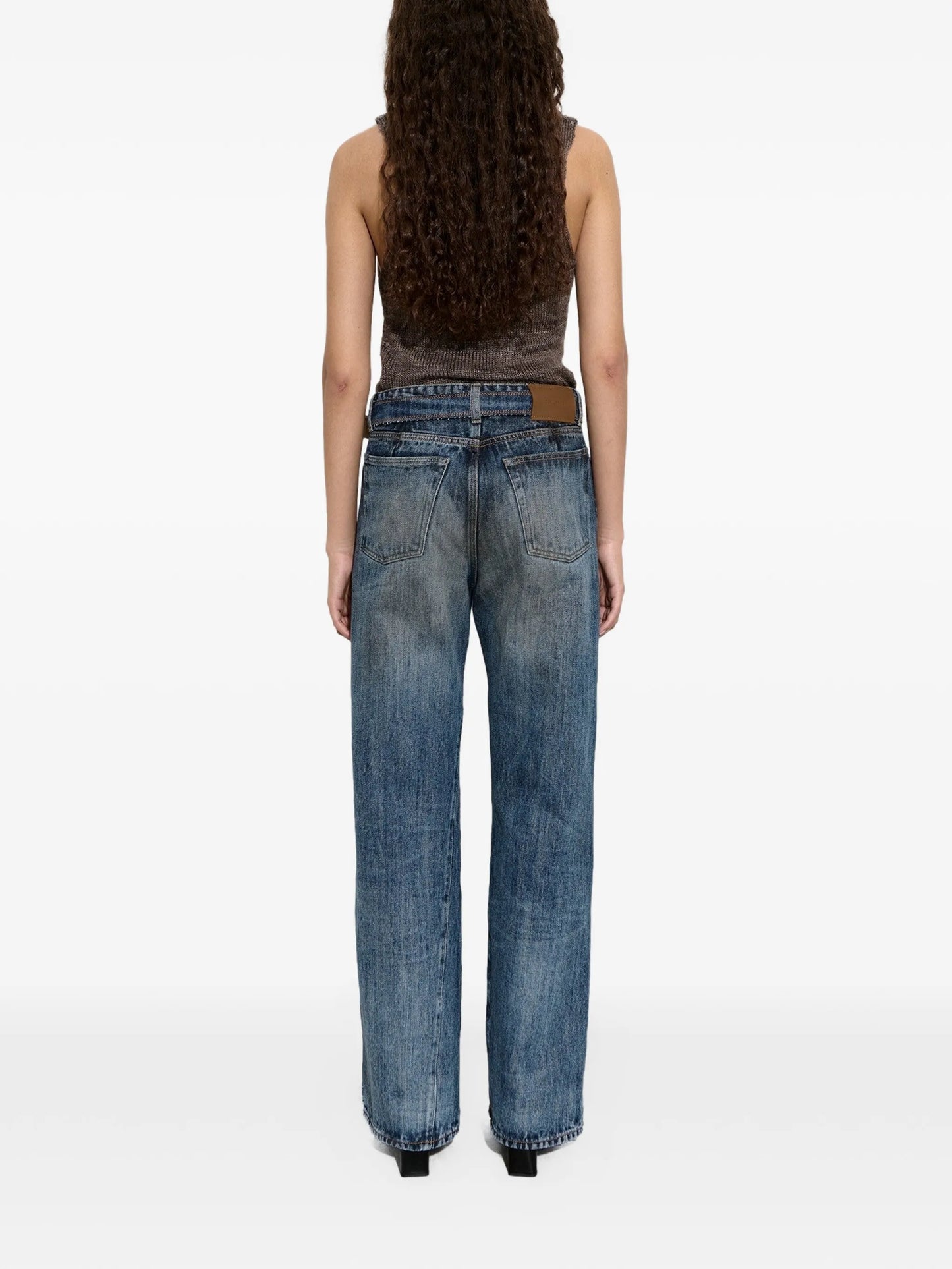 Treble Cut wide-leg jeans