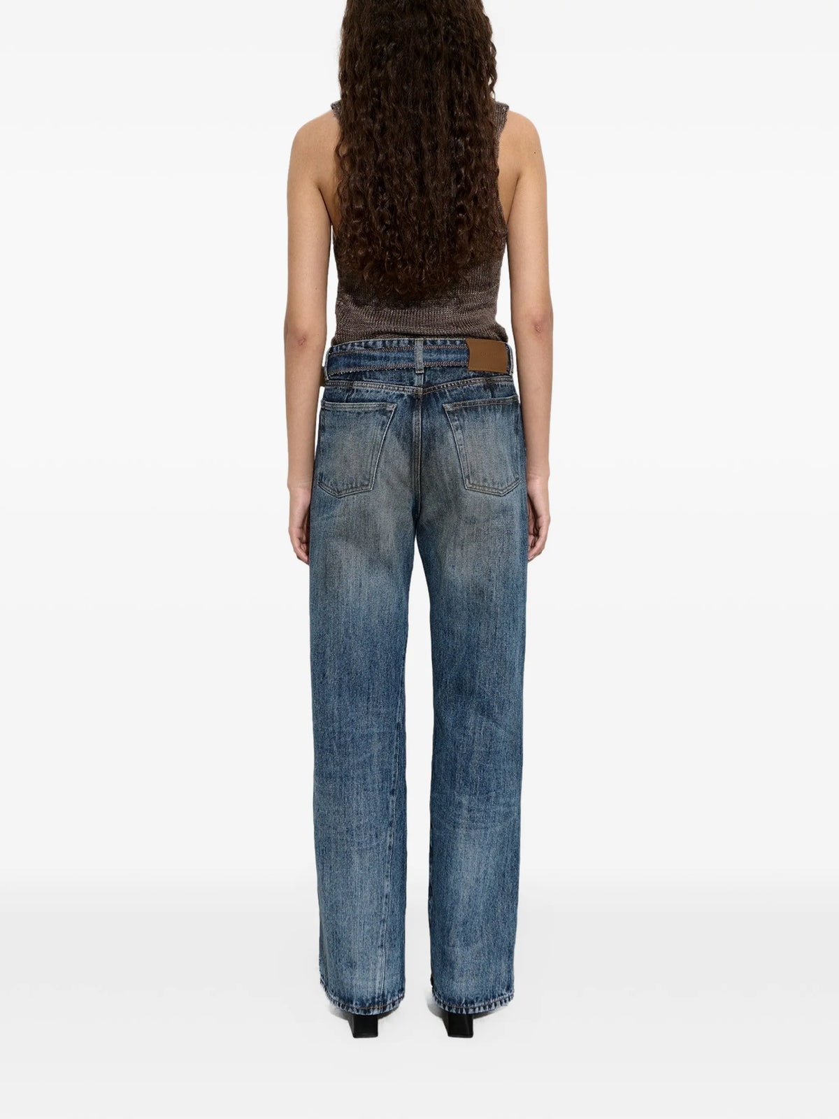 Treble cut jeans