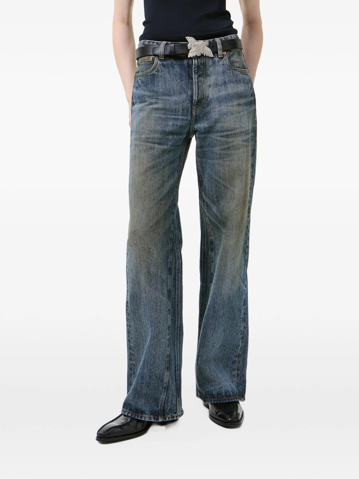Treble cut jeans