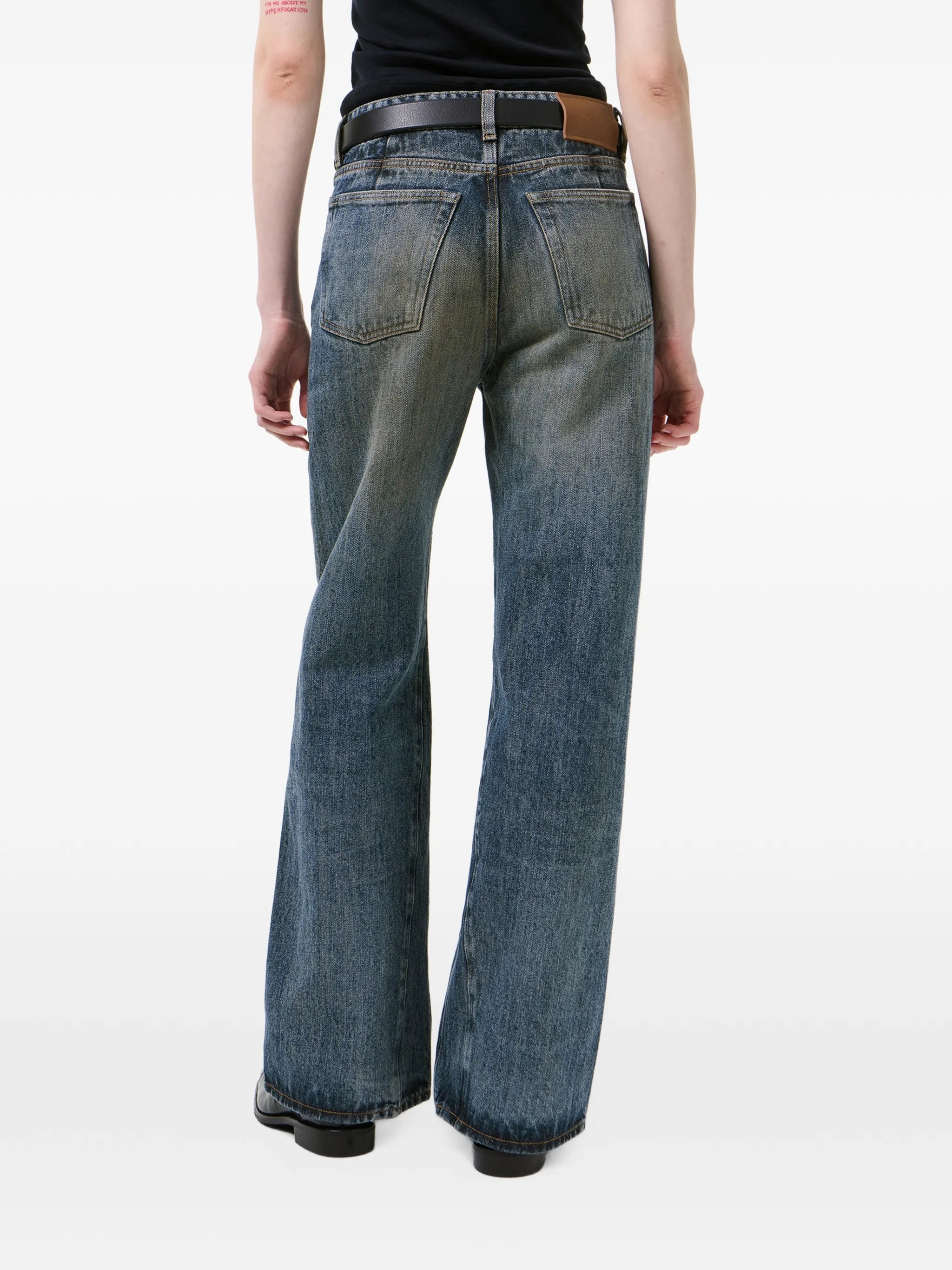 Treble cut jeans