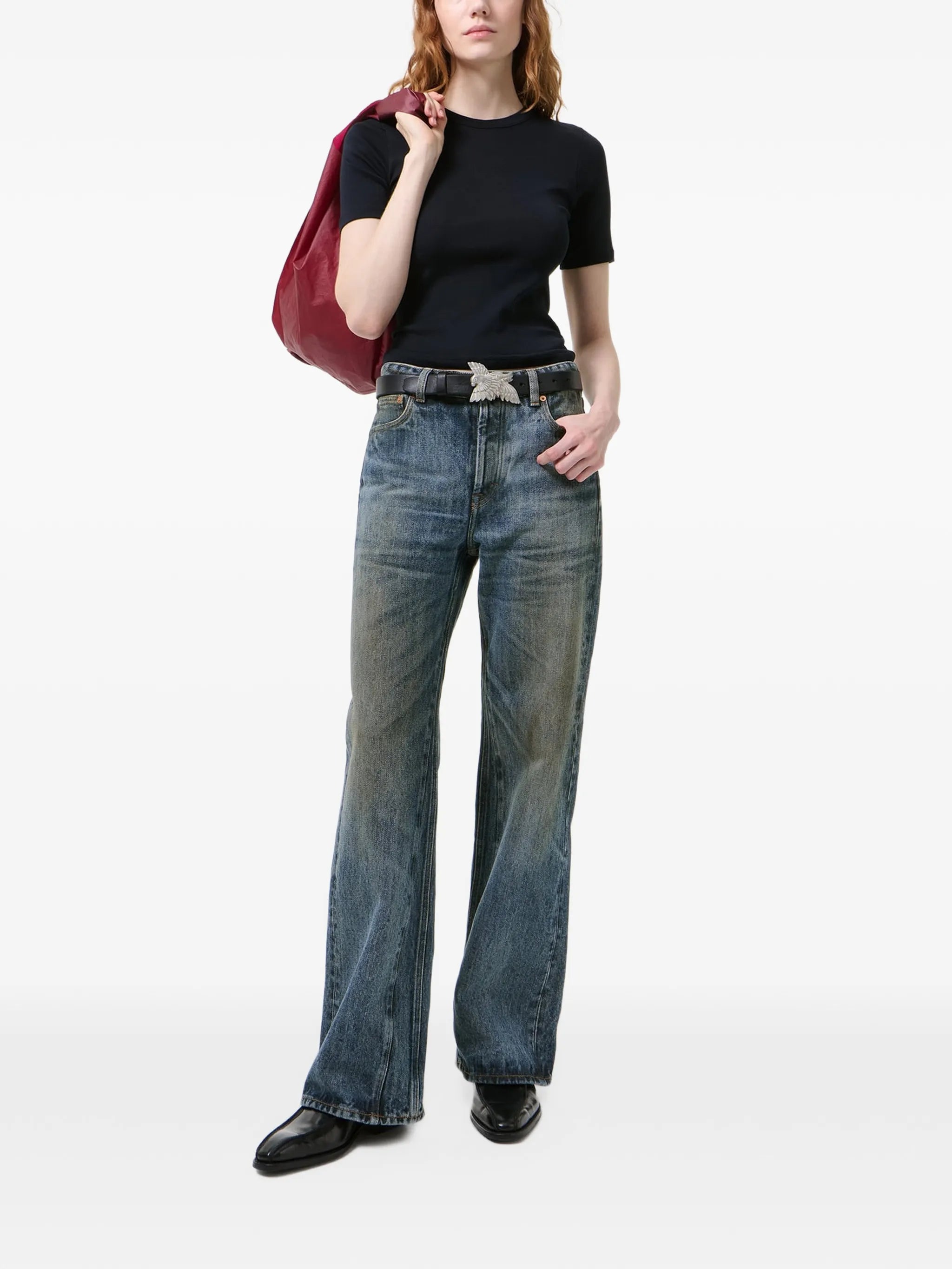 Treble cut jeans