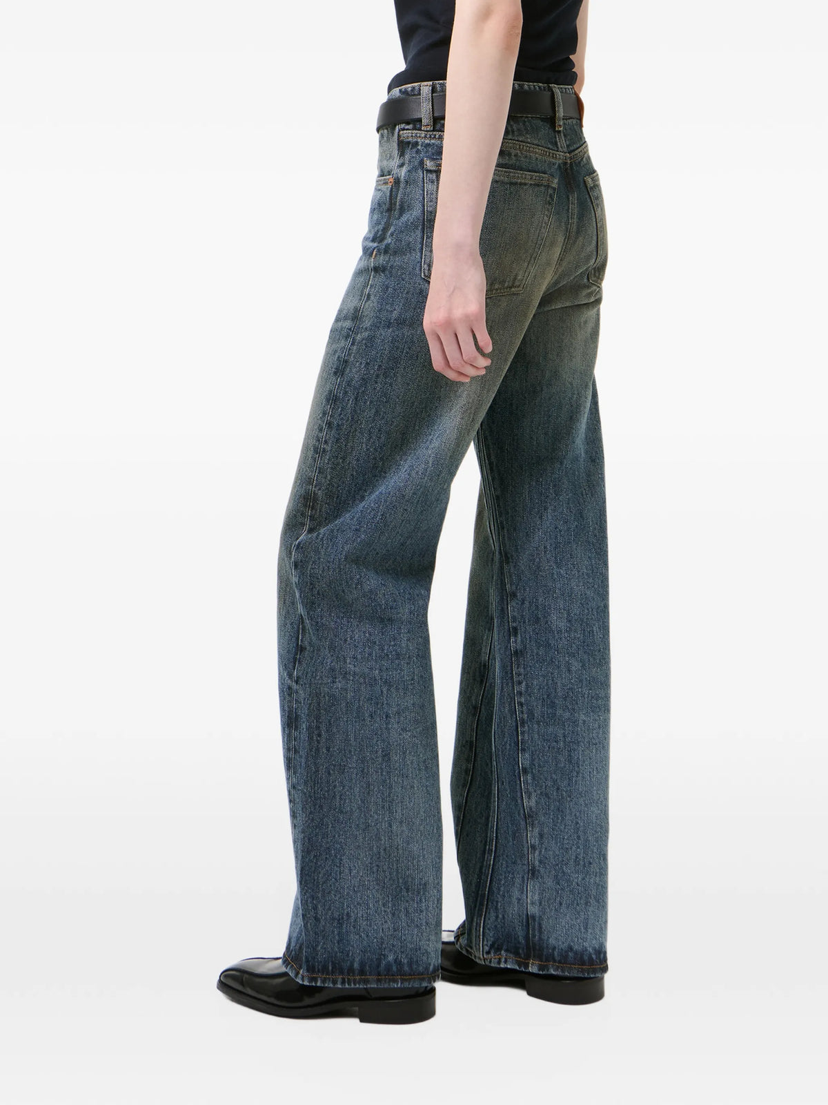 Treble cut jeans
