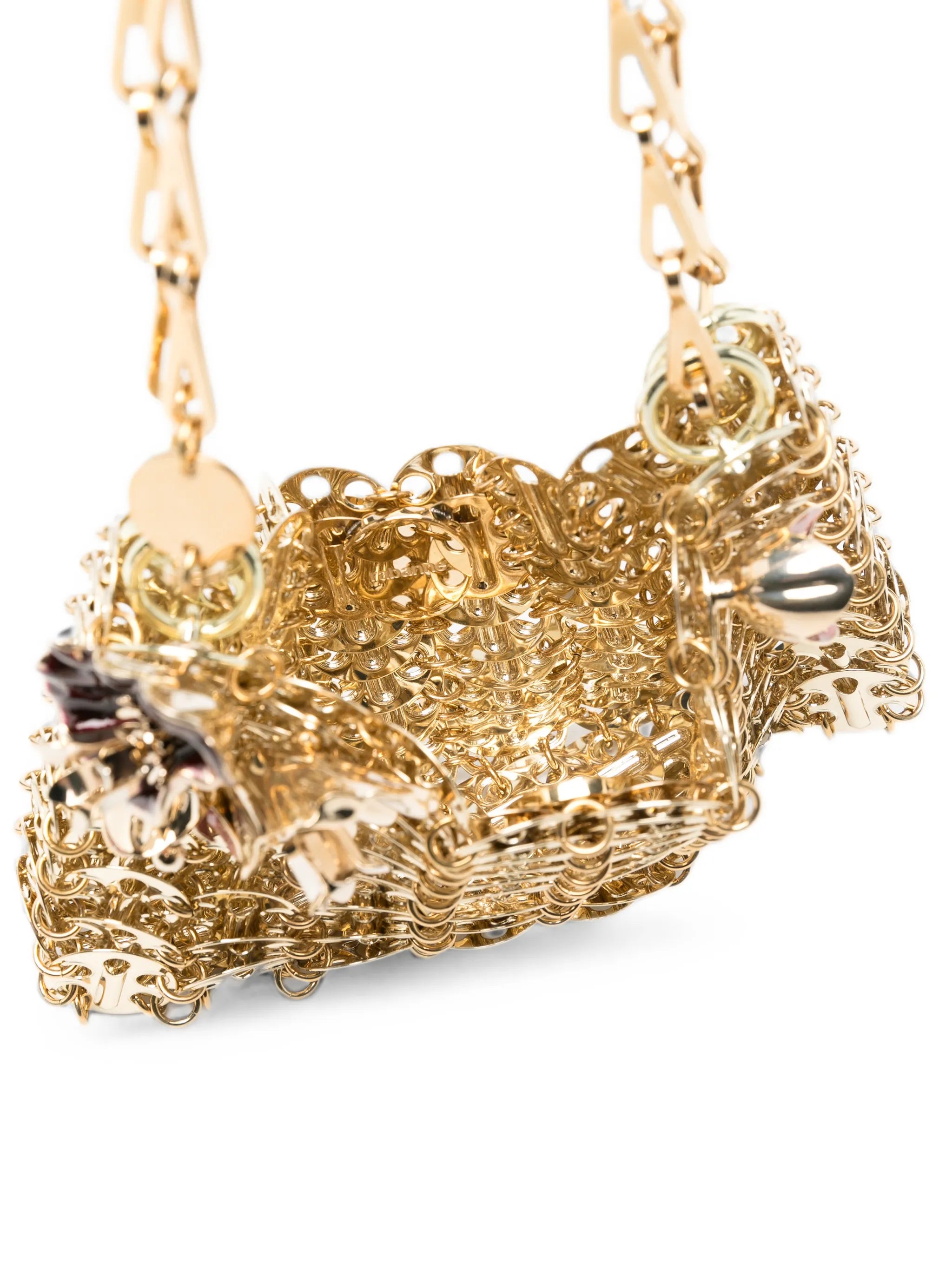 1969 flower-charm shoulder bag