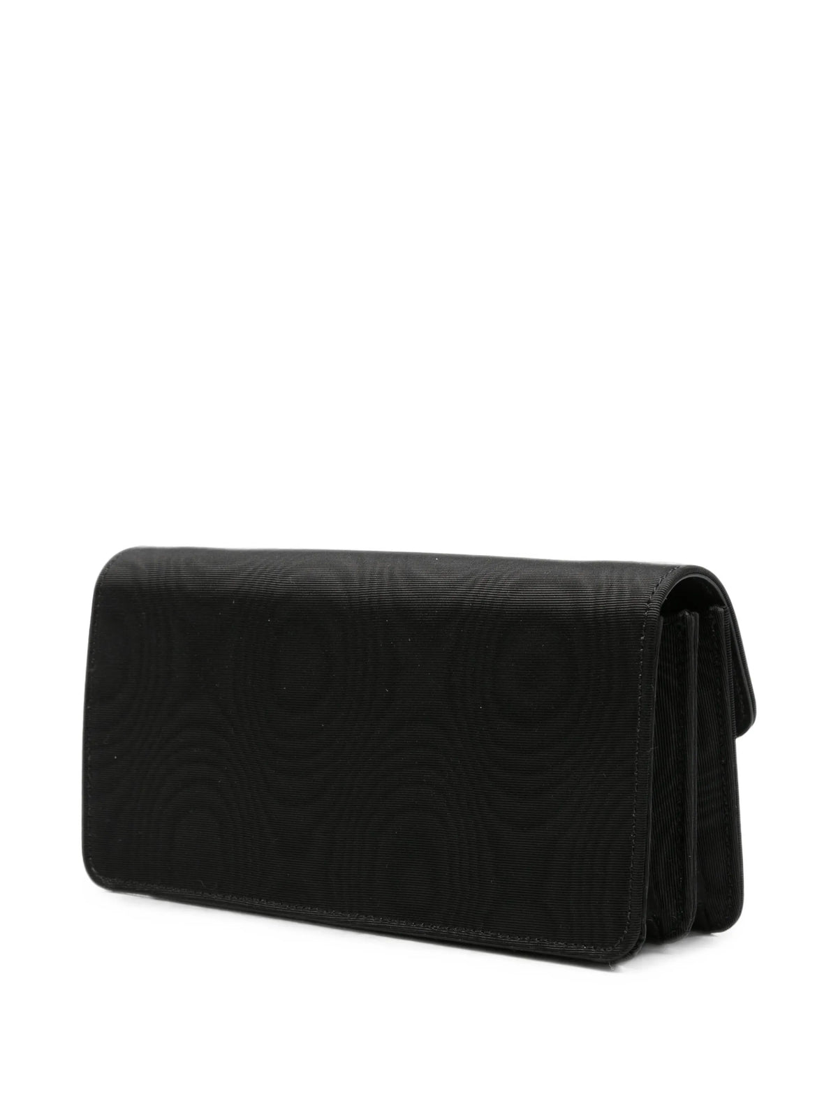 VLogo Signature moiré mini clutch bag
