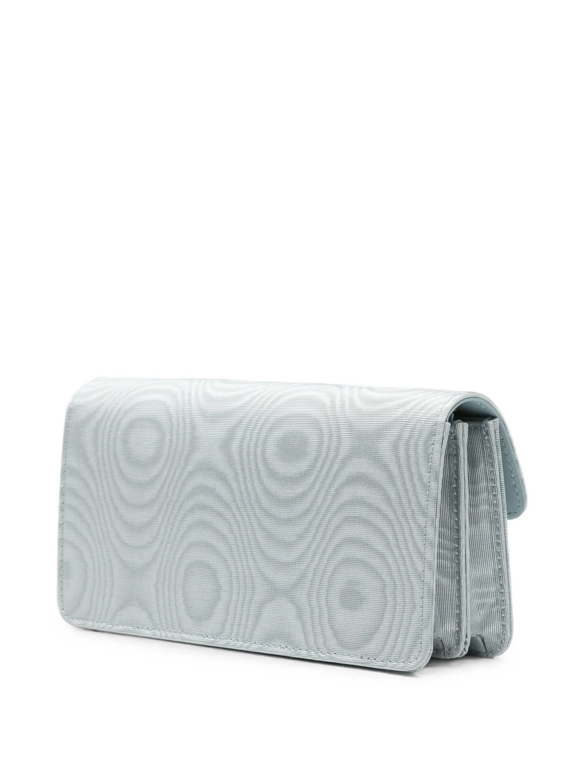 VLogo Signature moiré cross body bag