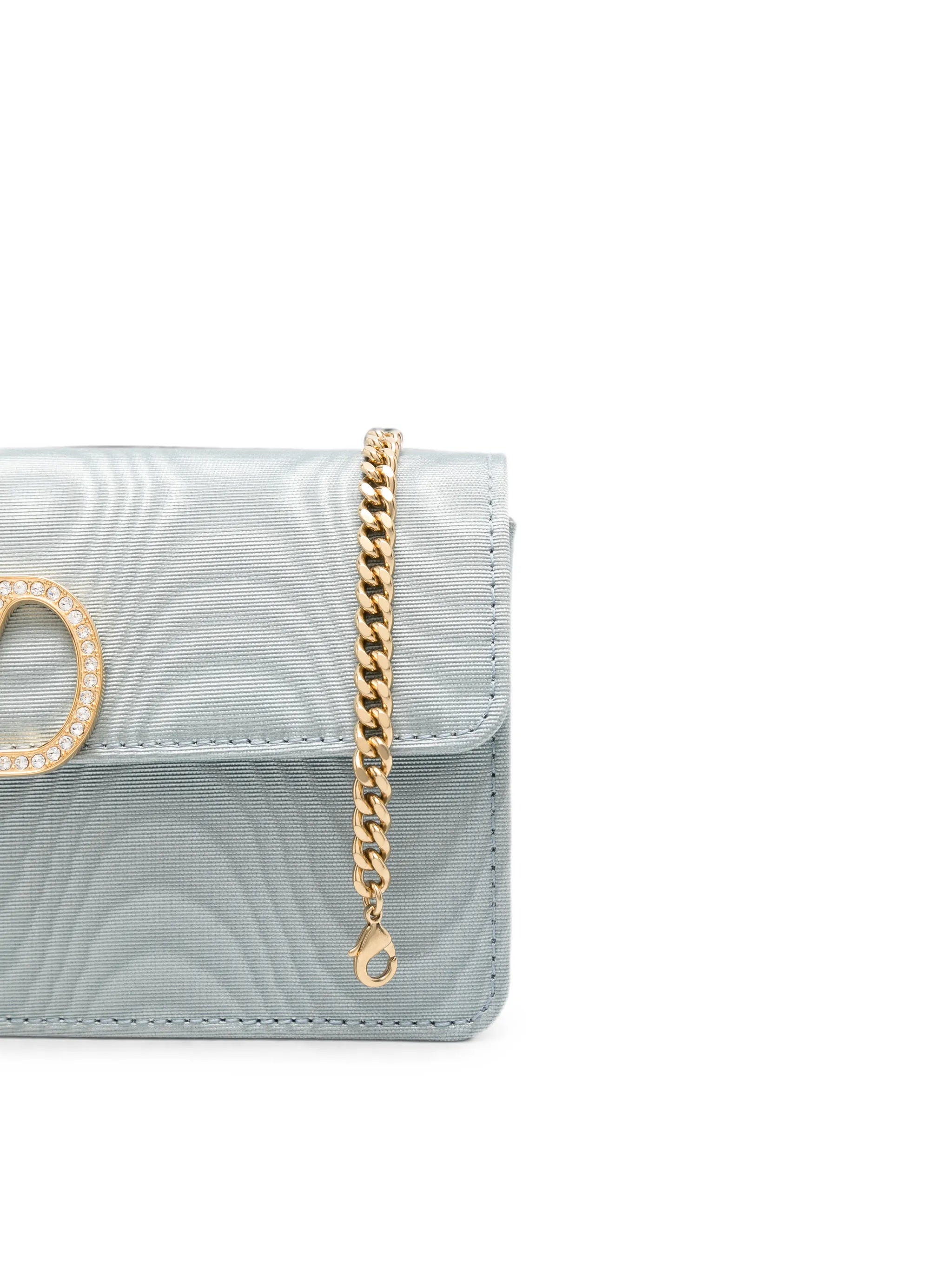 VLogo Signature moiré cross body bag