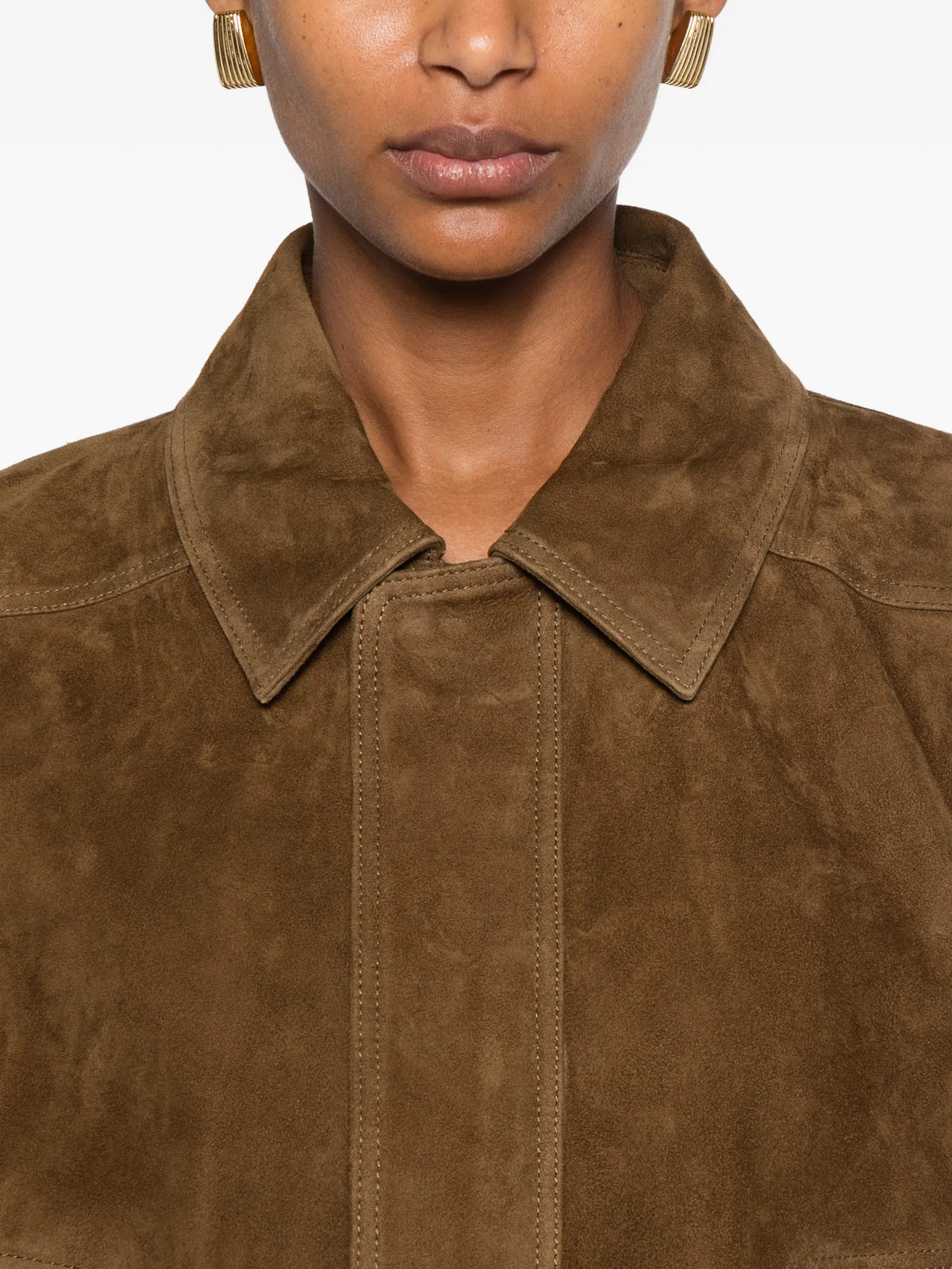 Dalma suede bomber jacket
