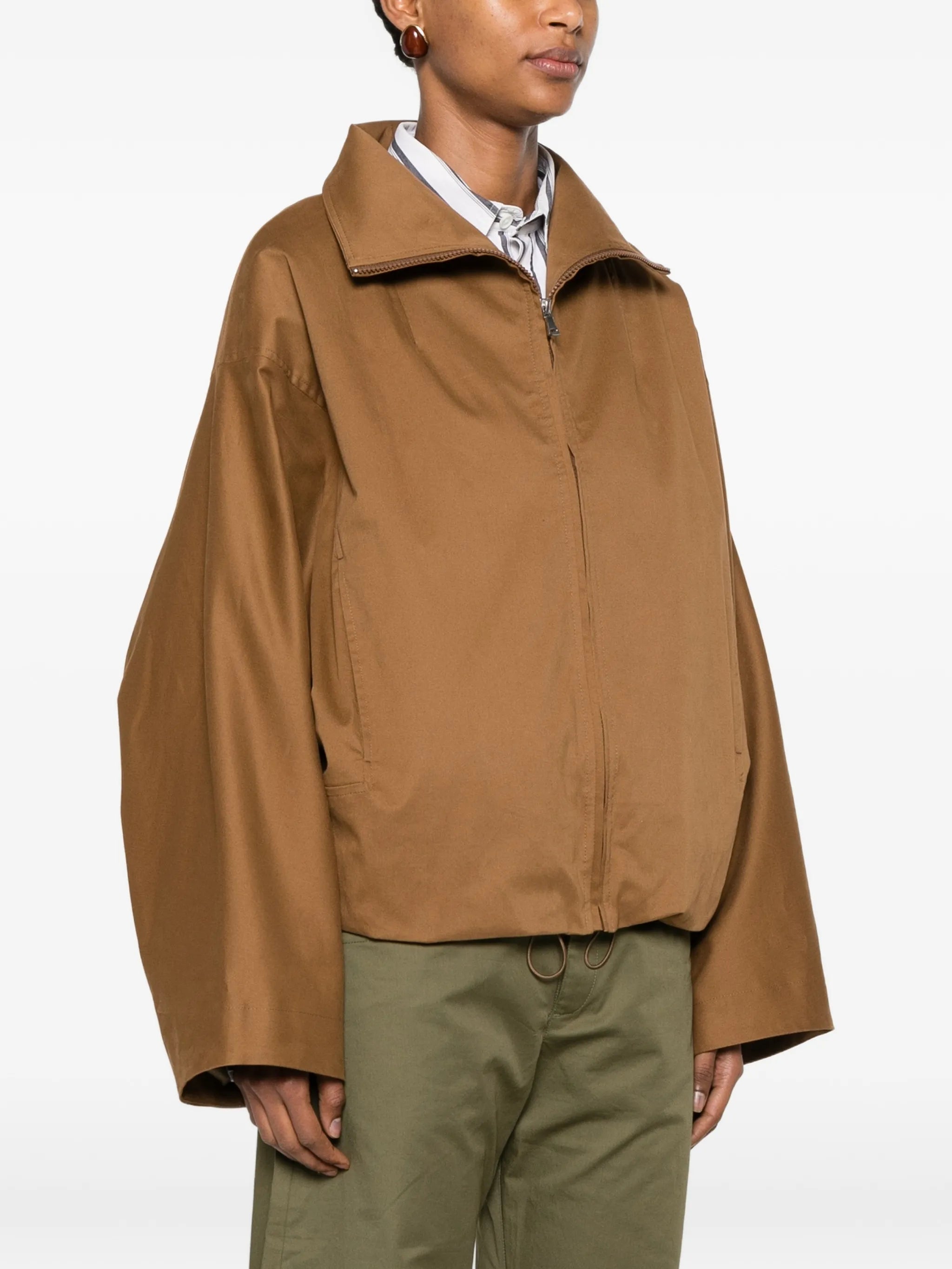 Francois zip-fastening jacket