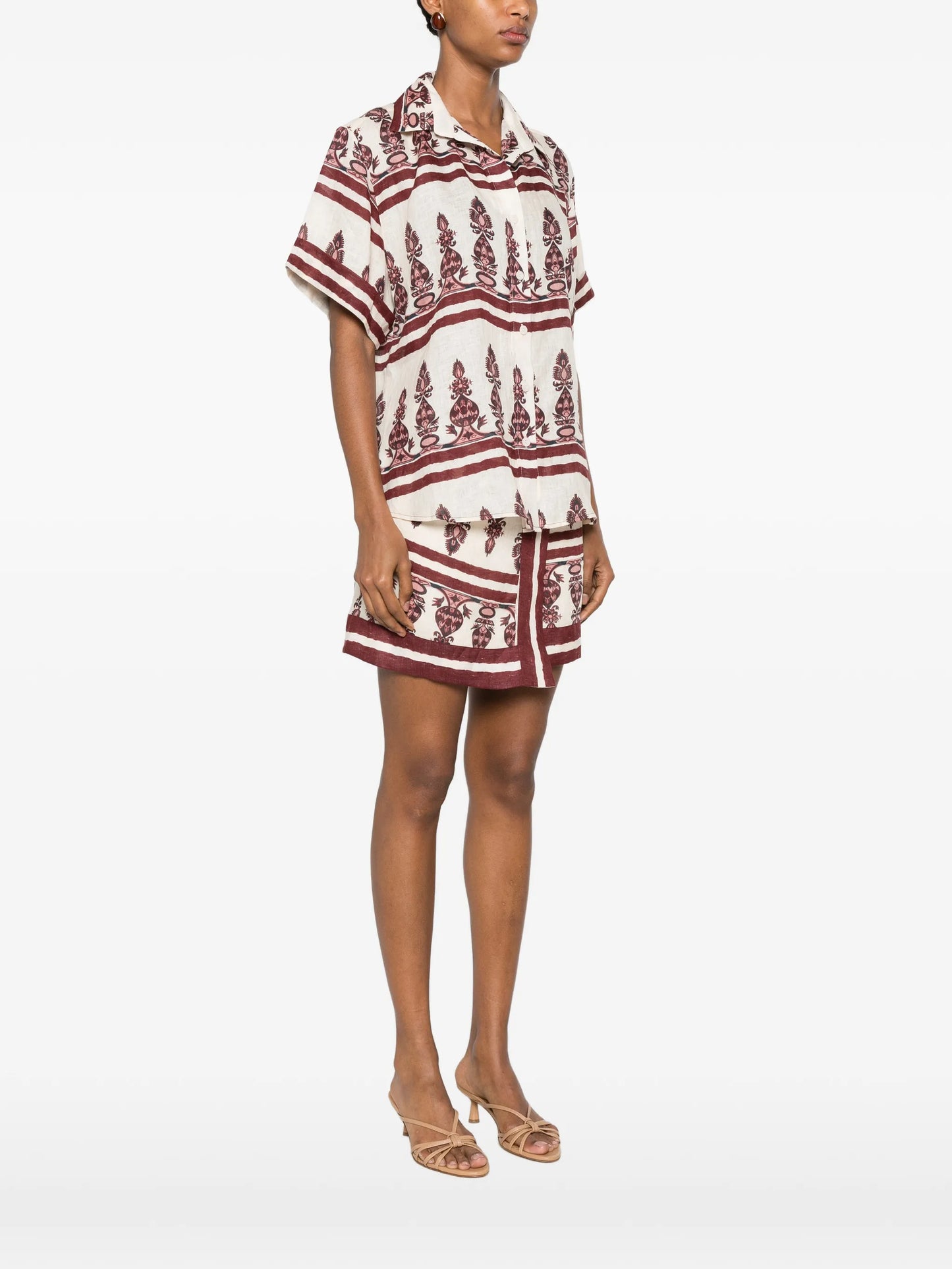 La Creciente printed shirt