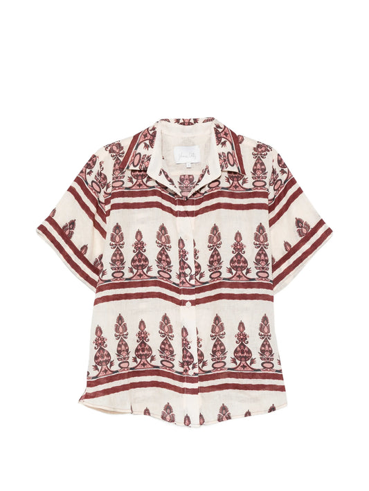 La Creciente printed shirt