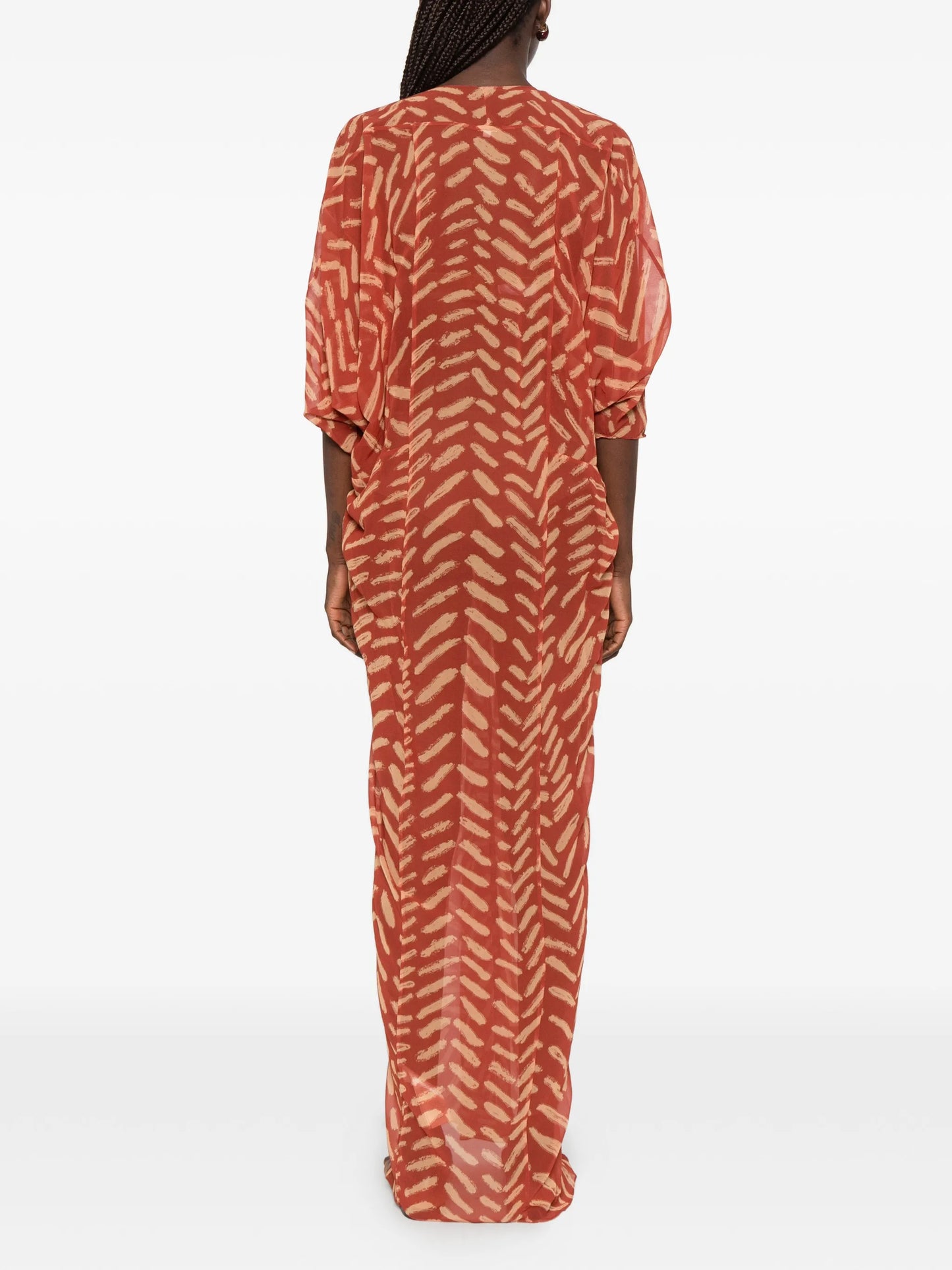 Sensory Tapestry tunic maxi dress