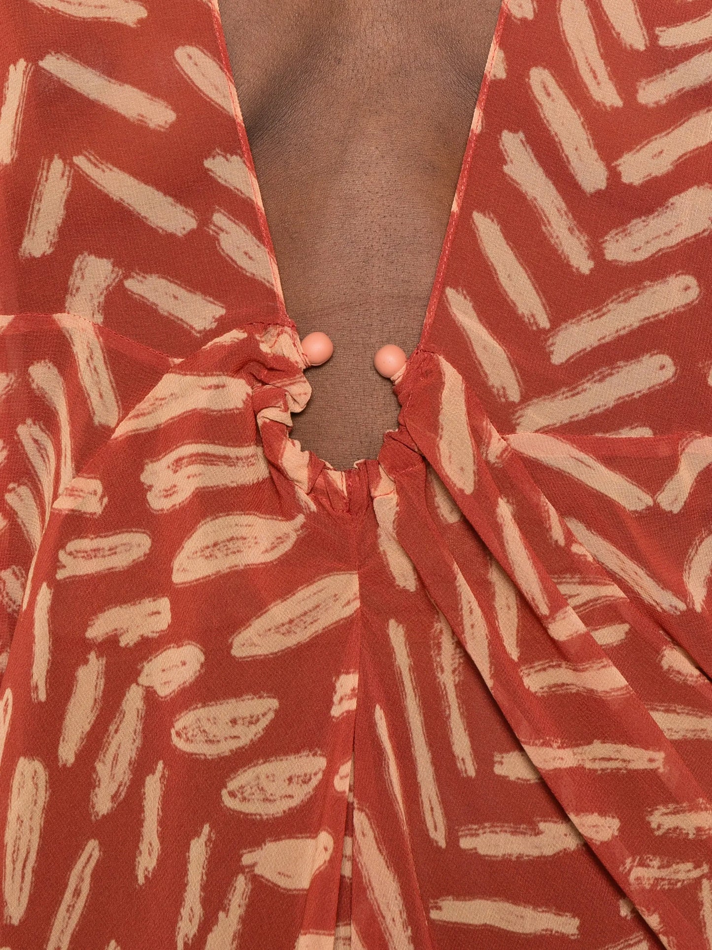 Sensory Tapestry tunic maxi dress