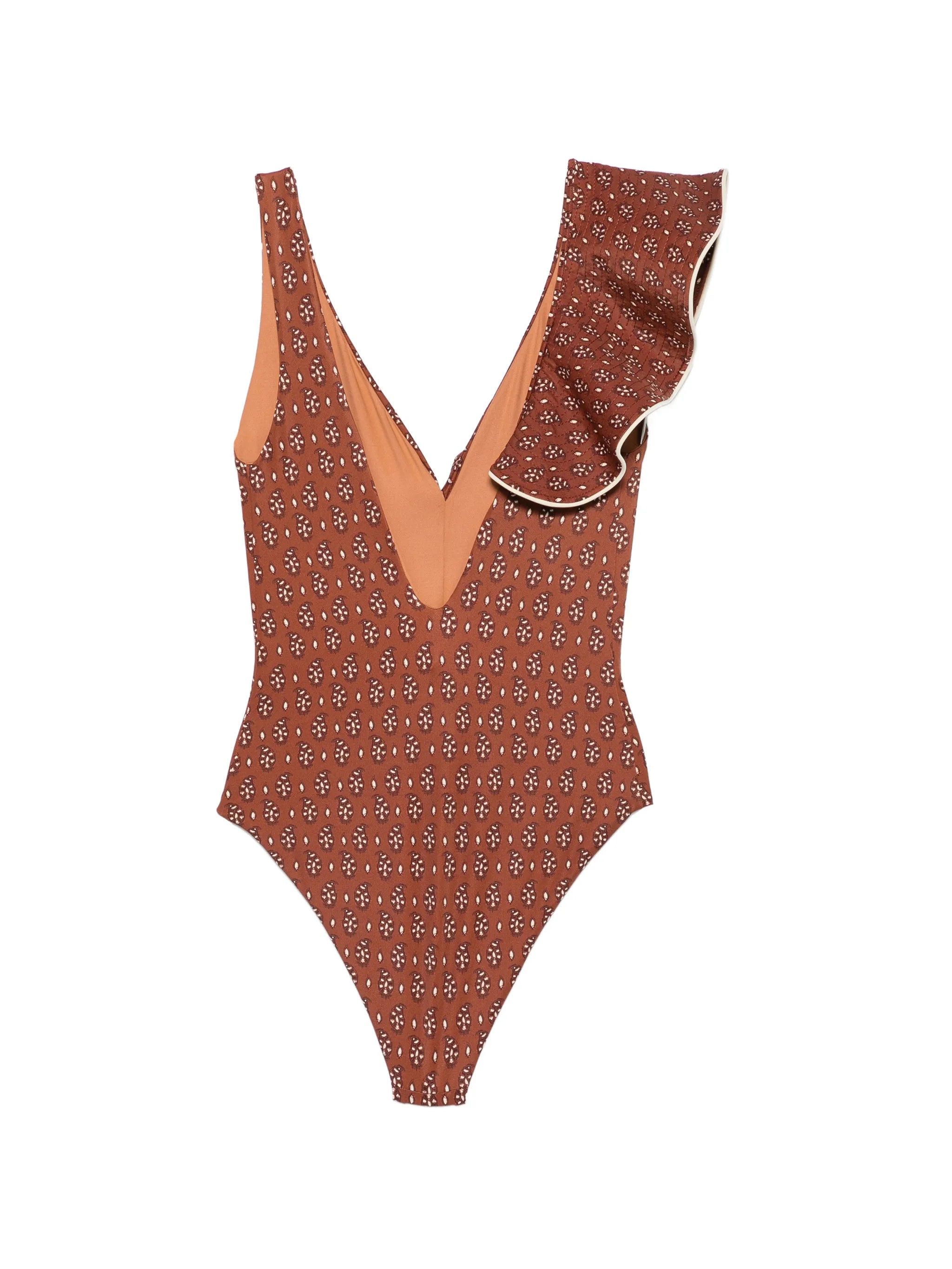Boleros paisley-print swimsuit