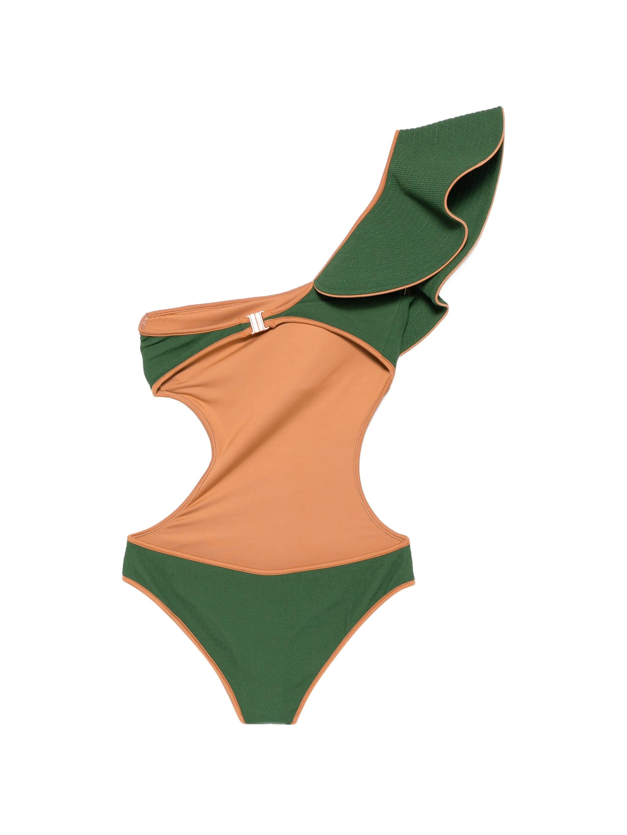 Coastal Dream ruffled-detail swimsuit