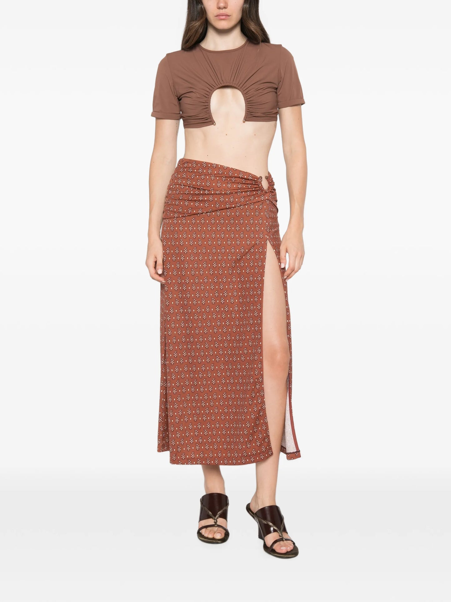 Under The Sun paisley-print skirt