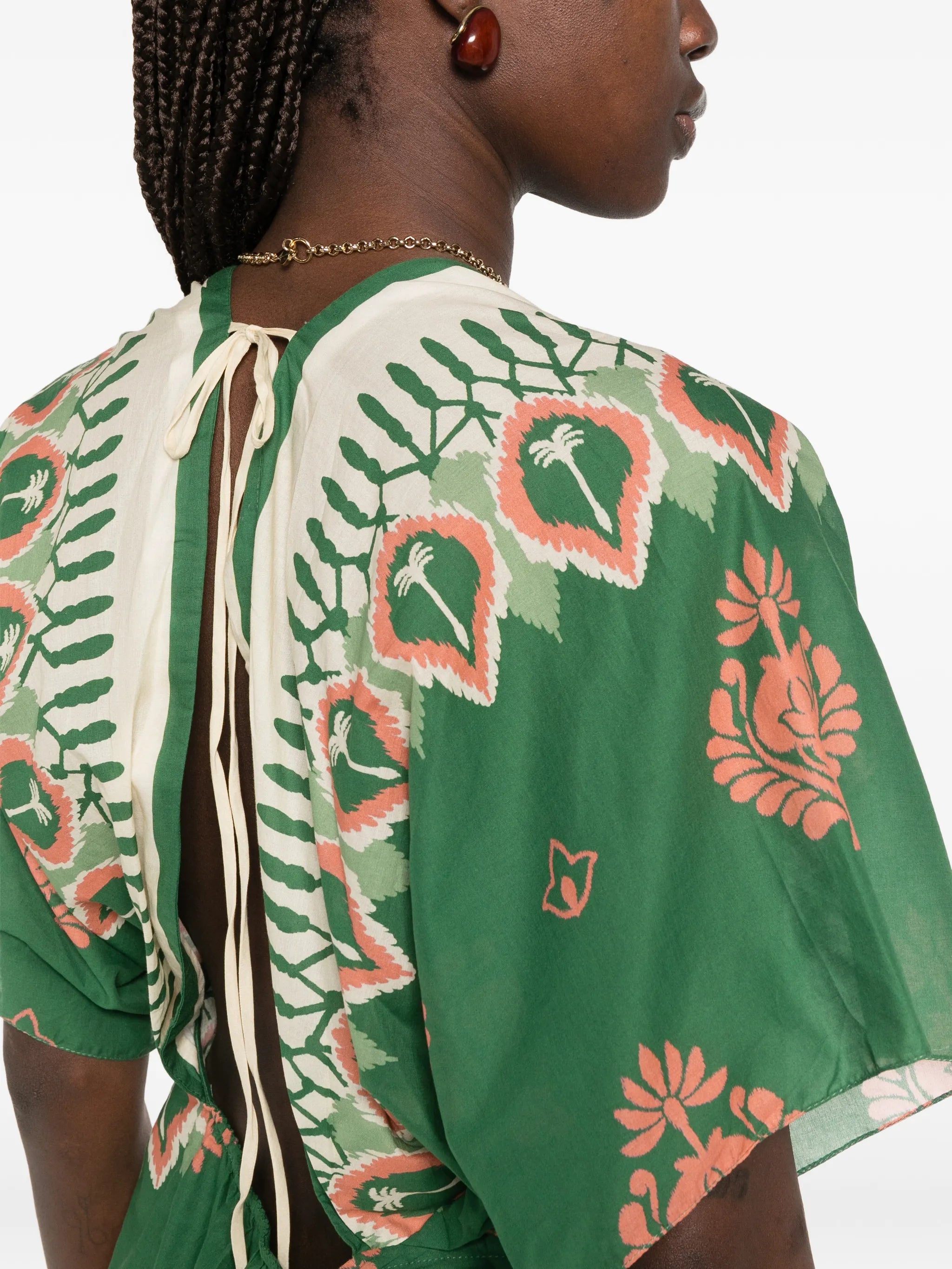 Inundada De Color printed mini dress