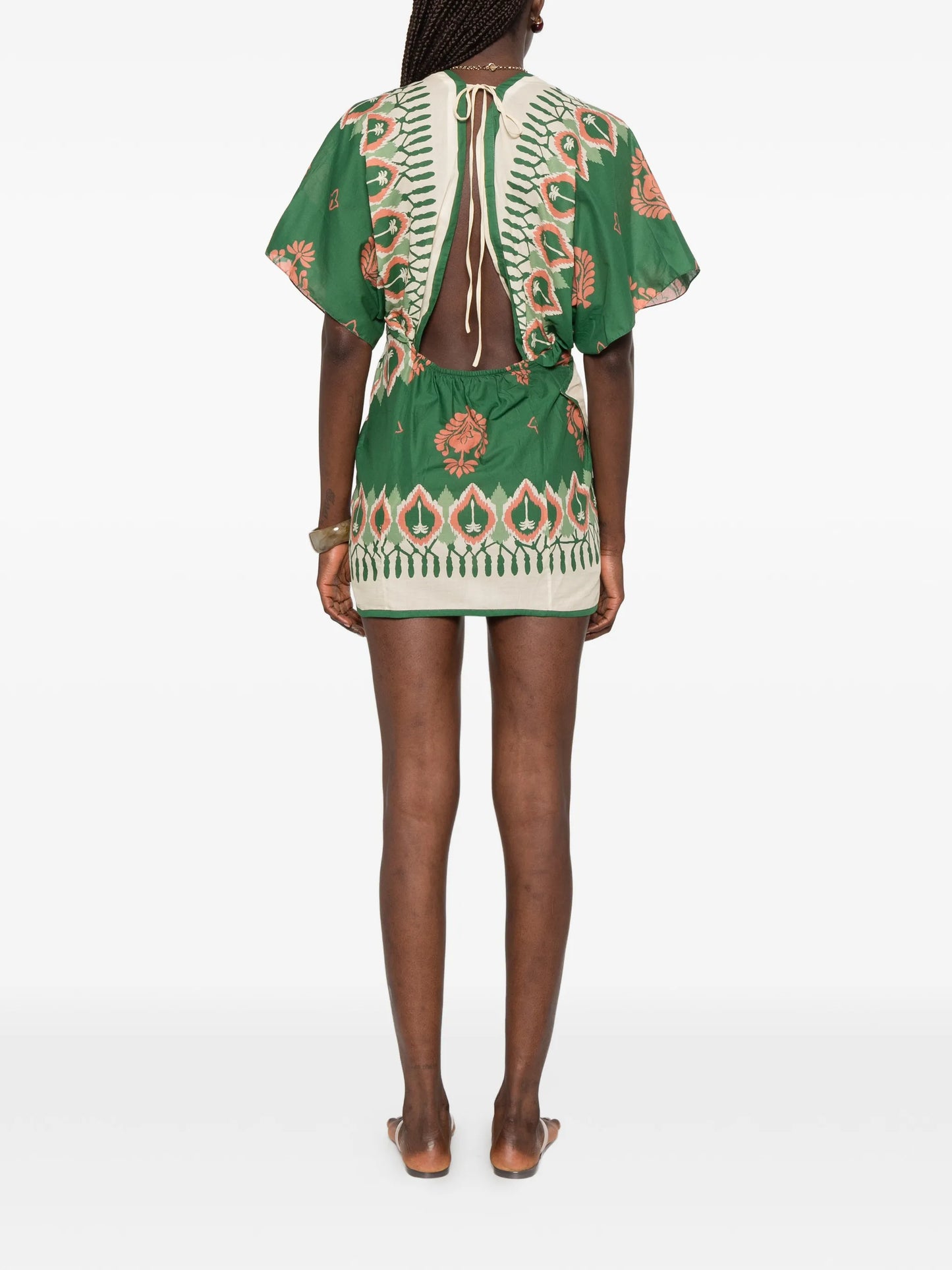 Inundada De Color printed mini dress