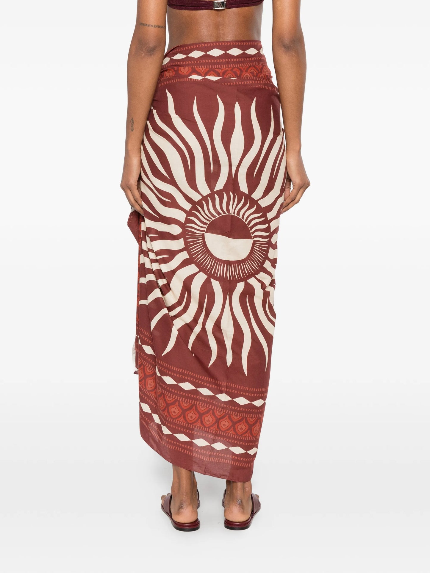 Golden Horizon pareo skirt