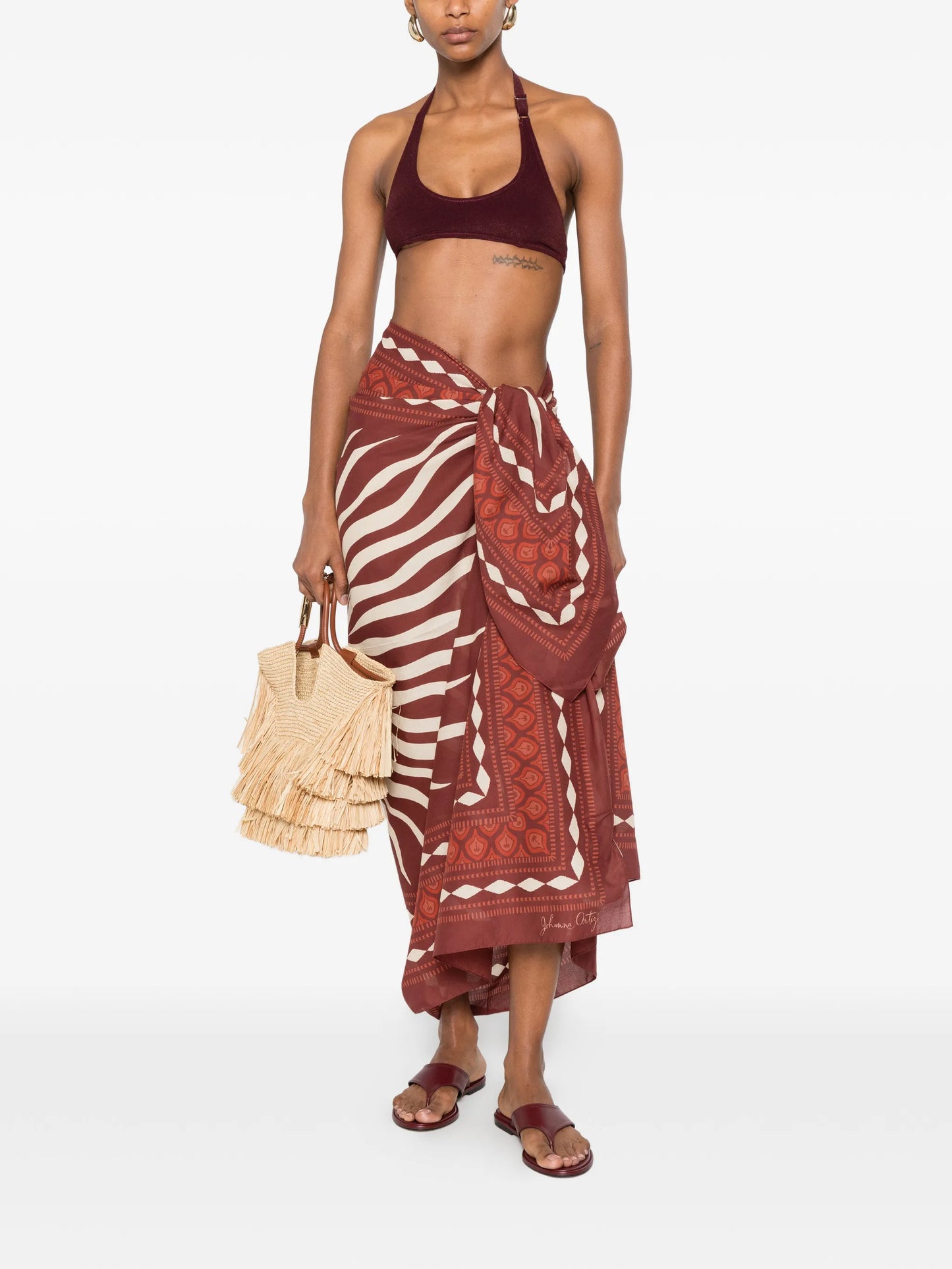 Golden Horizon pareo skirt