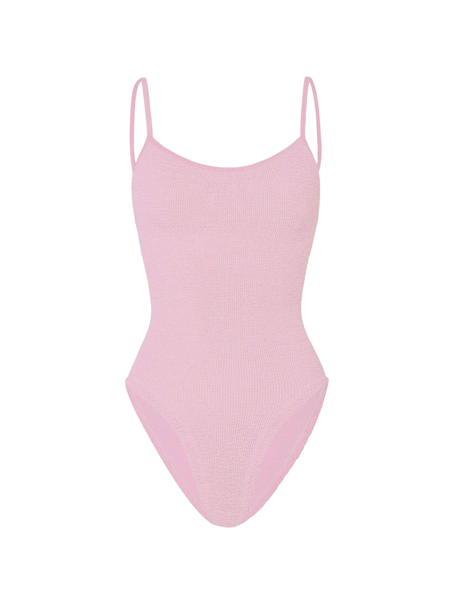 Pamela crinkle-effect swimsuit