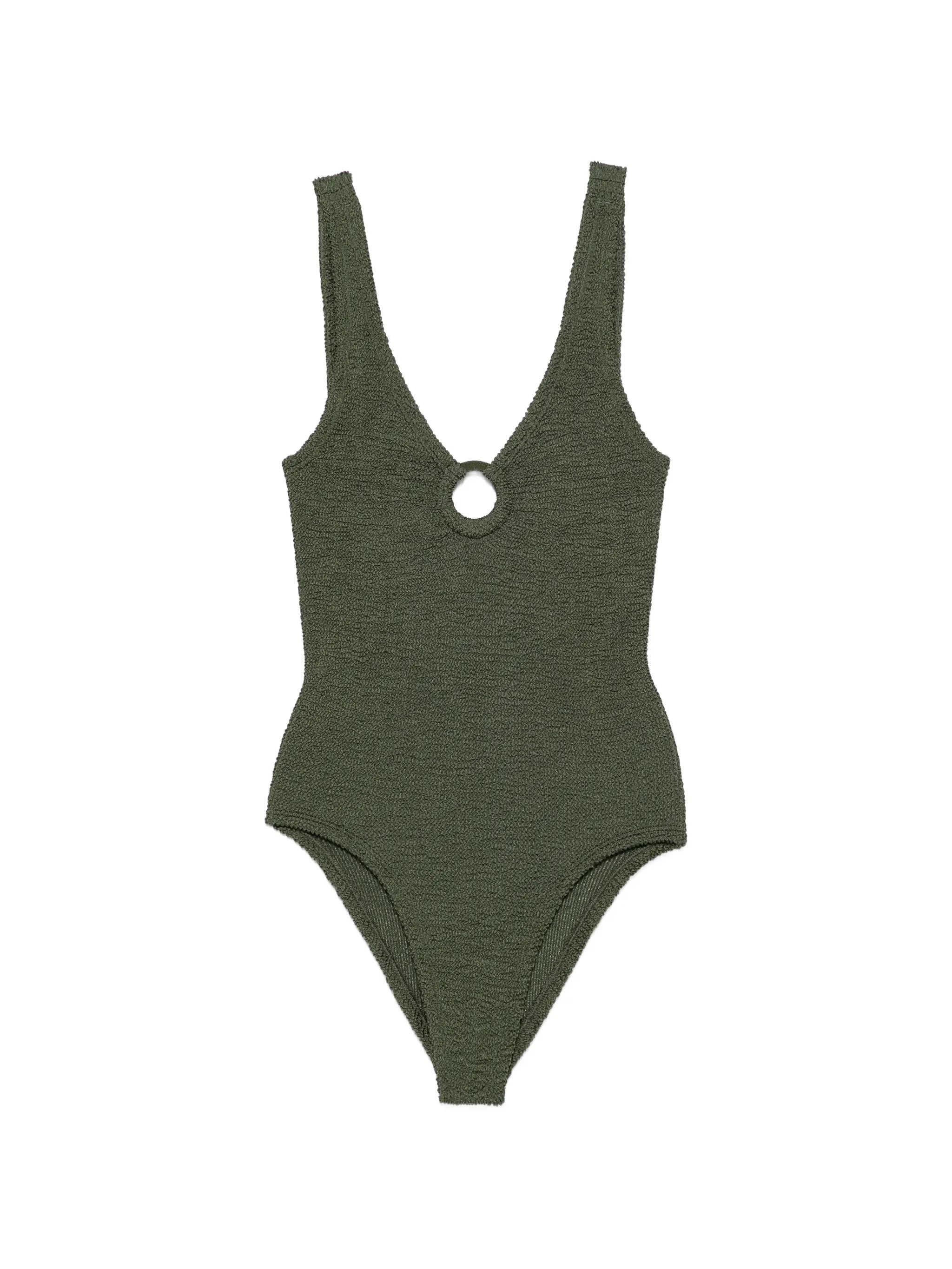 Celine circle-detail swimsuit