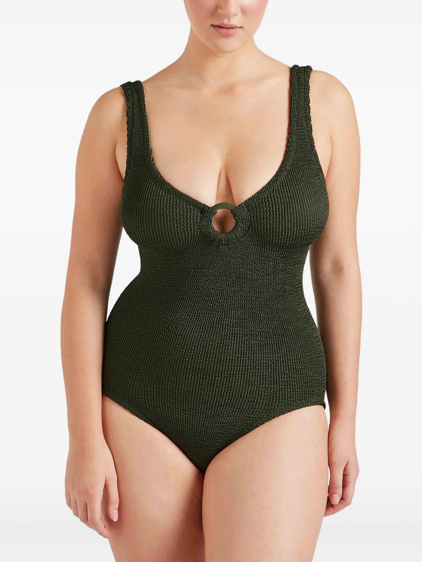 Celine circle-detail swimsuit