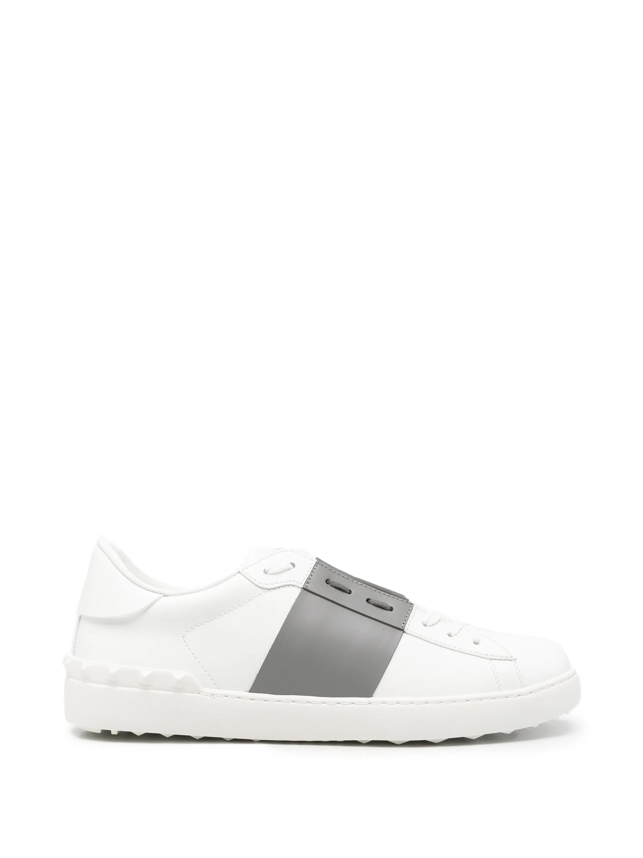 Open Rockstud-embellished sneakers