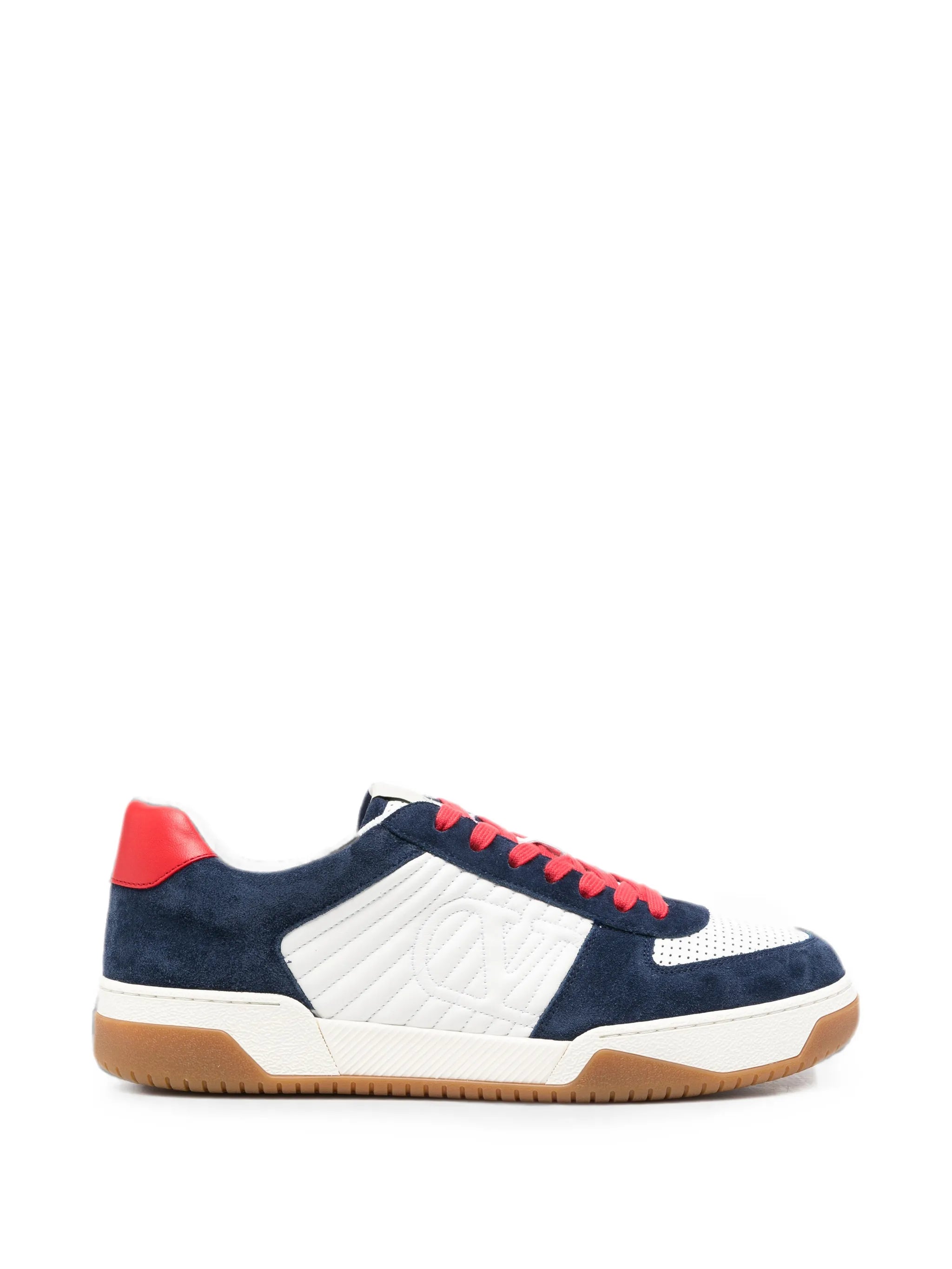Sparry panelled sneakers