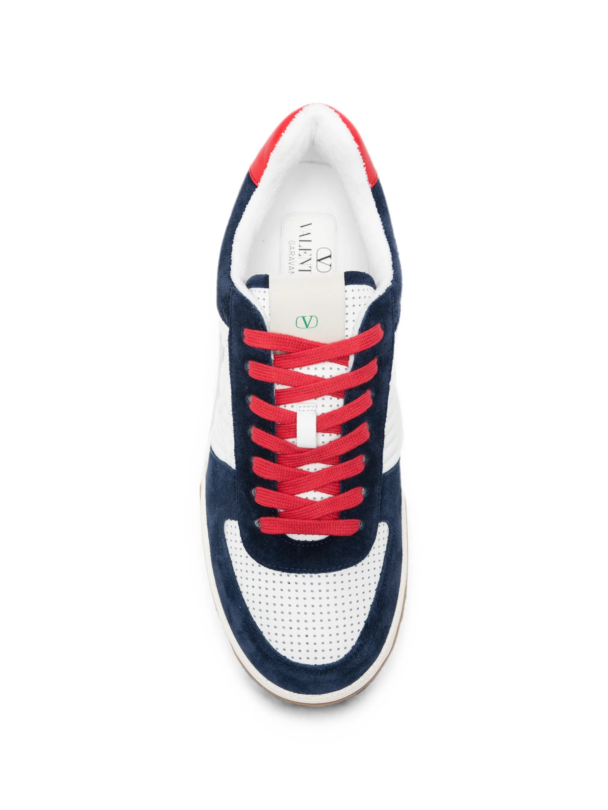 Sparry panelled sneakers