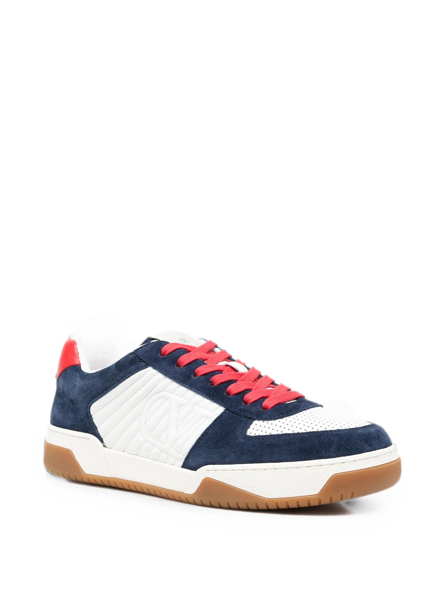 Sparry panelled sneakers