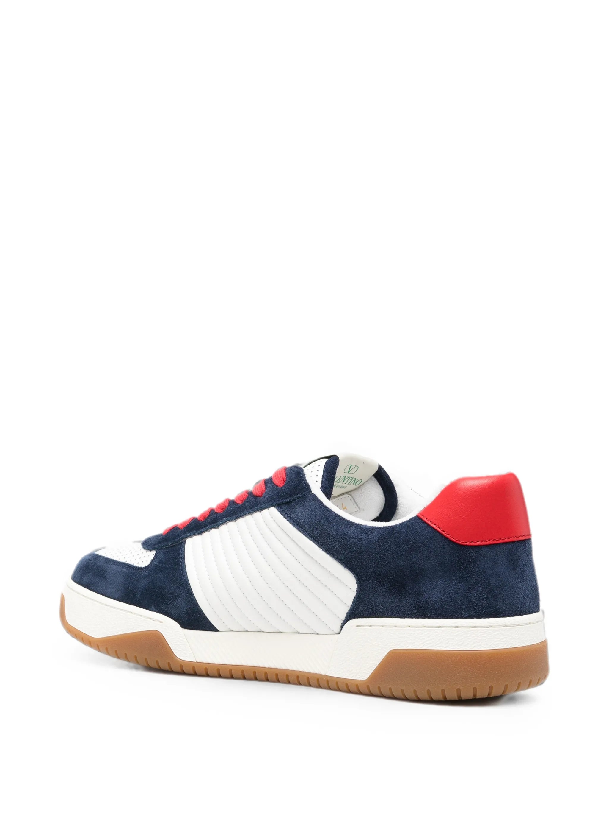 Sparry panelled sneakers