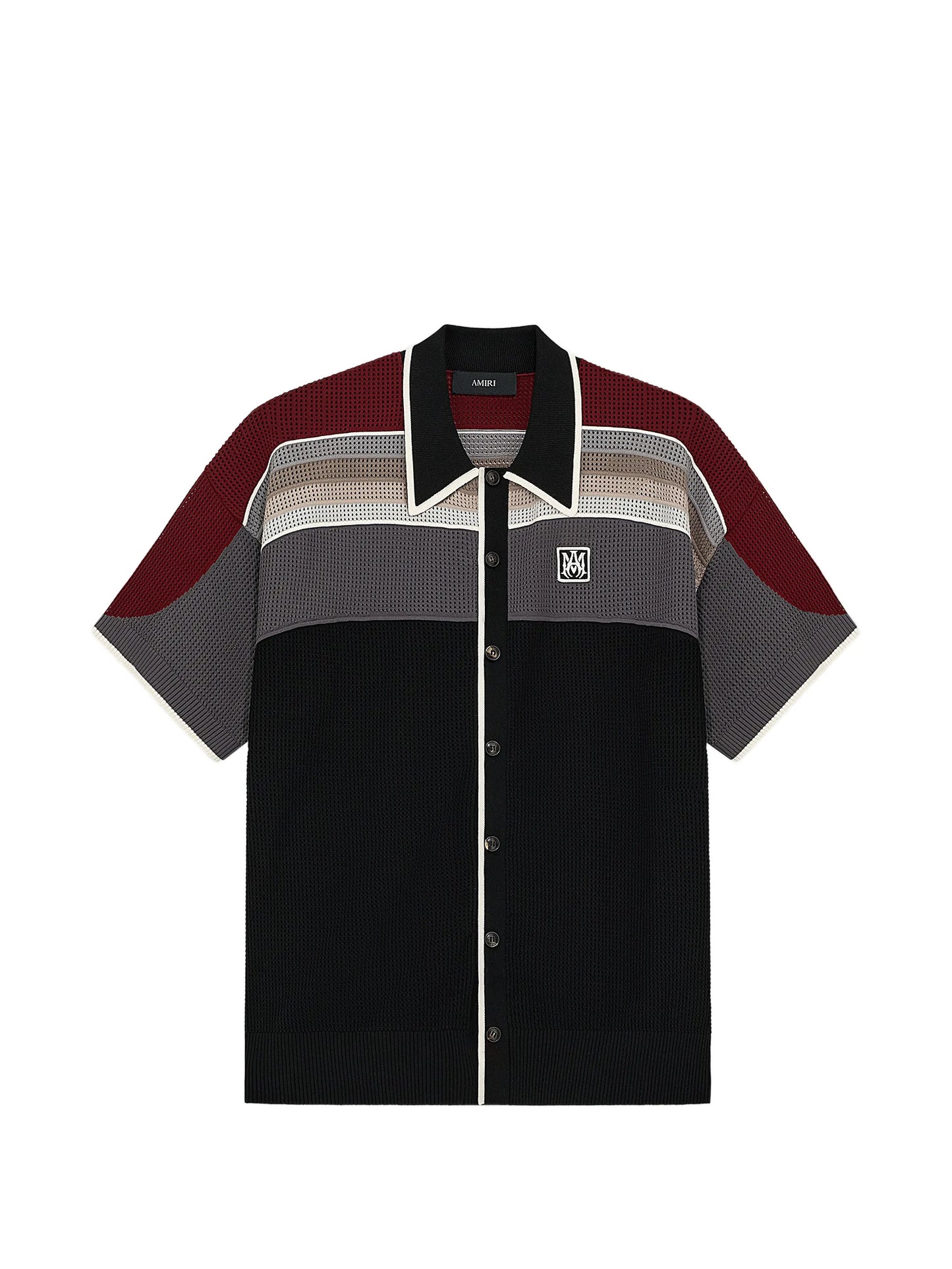 Ma Sport logo-patch shirt