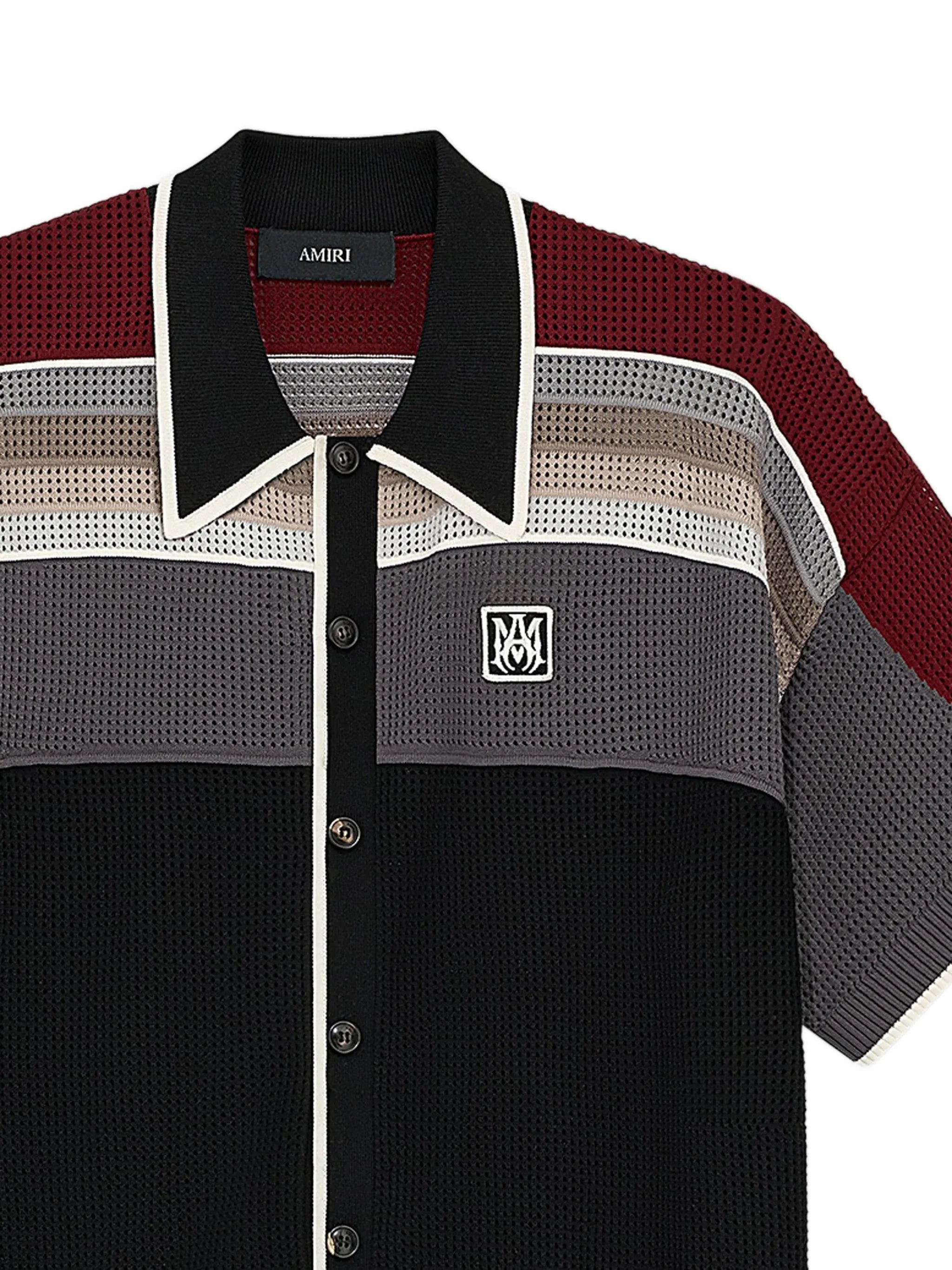 Ma Sport logo-patch shirt