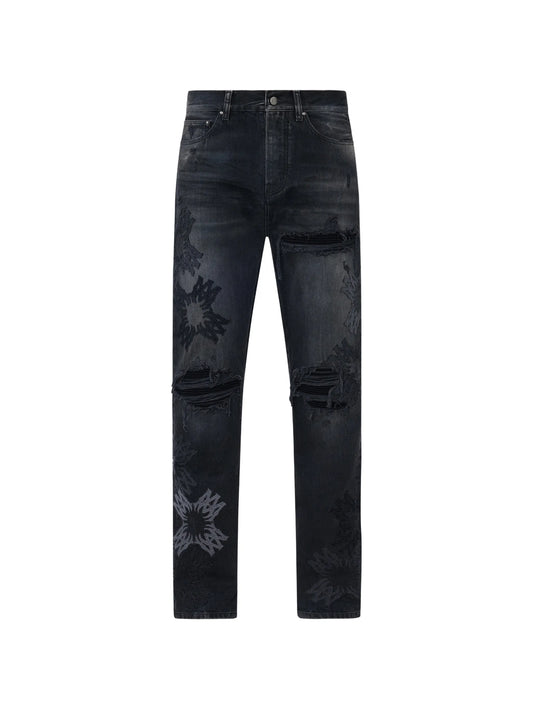 Ma Quad distressed-effect jeans