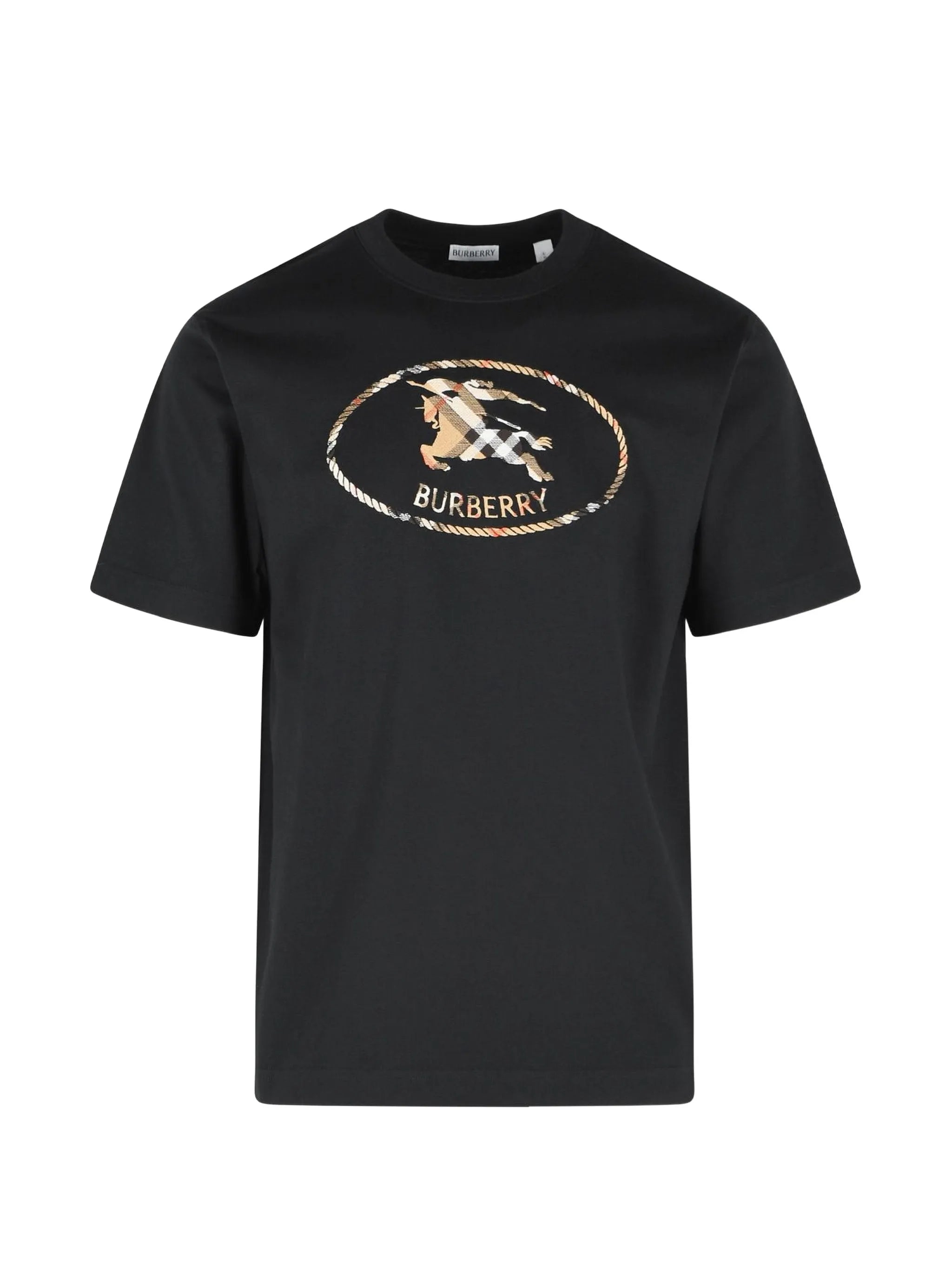 Checl logo cotton T-shirt