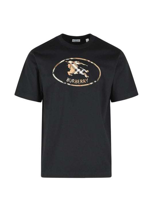 Checl logo cotton T-shirt