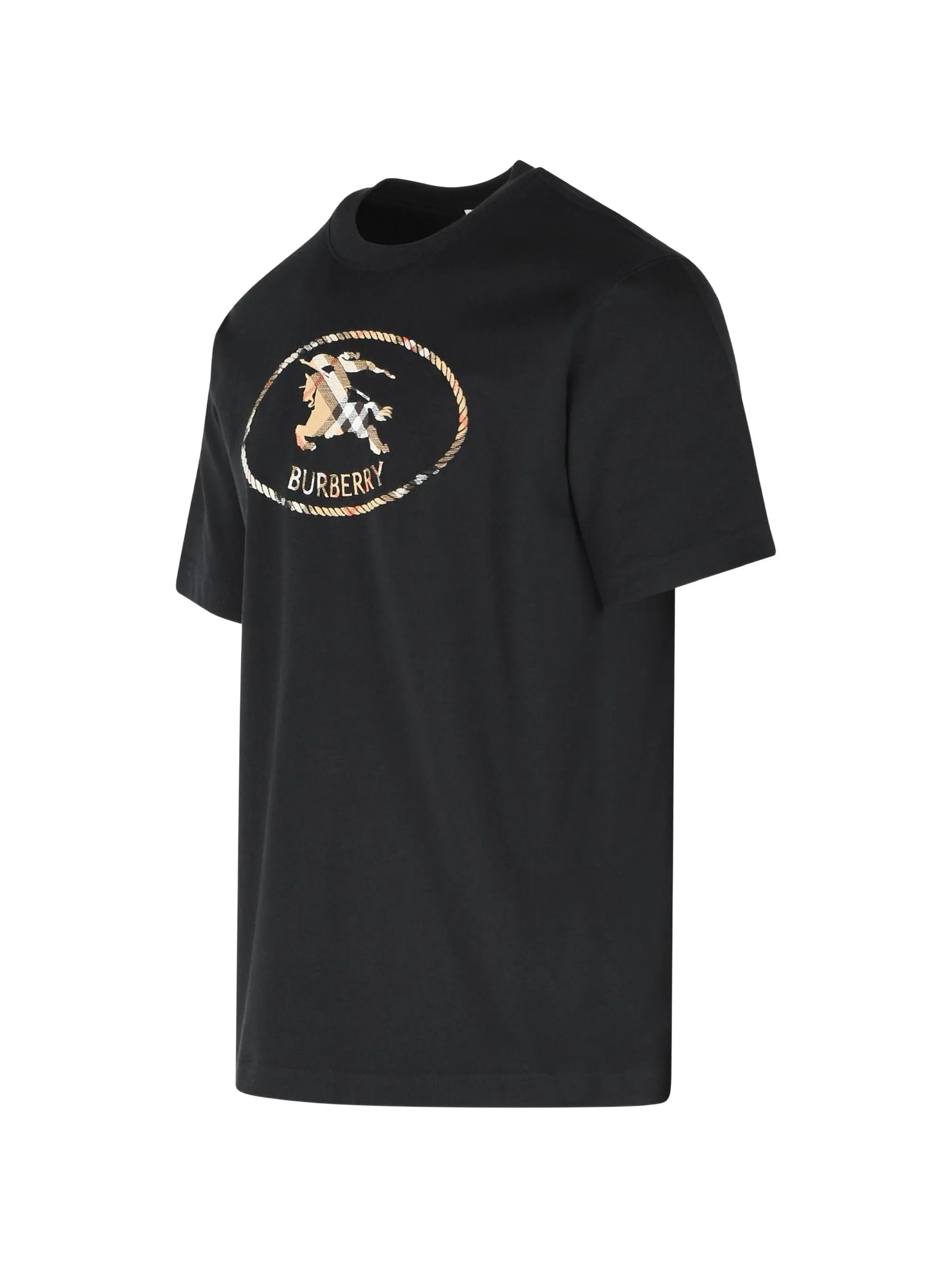 Checl logo cotton T-shirt