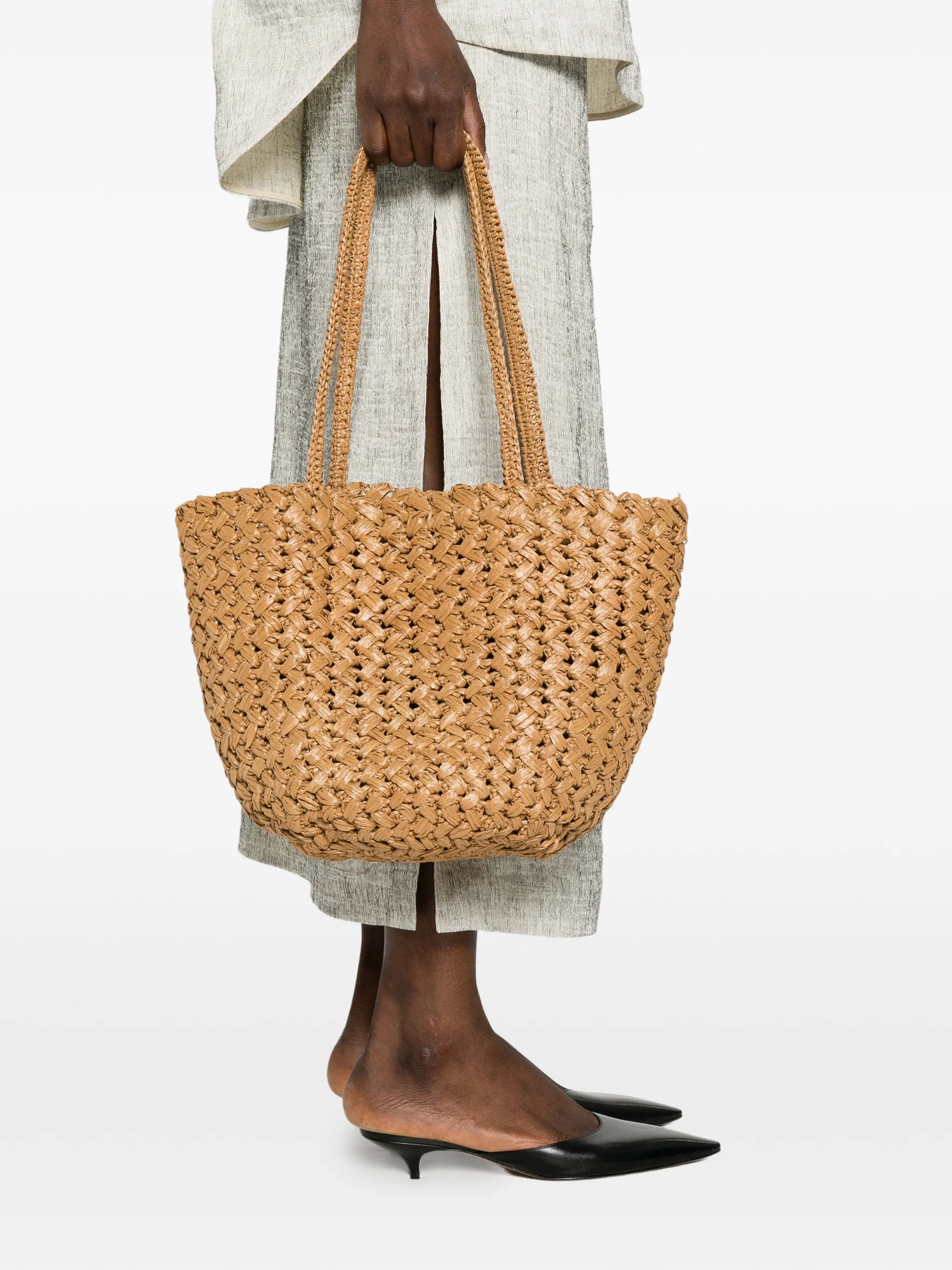 Estelle woven tote bag